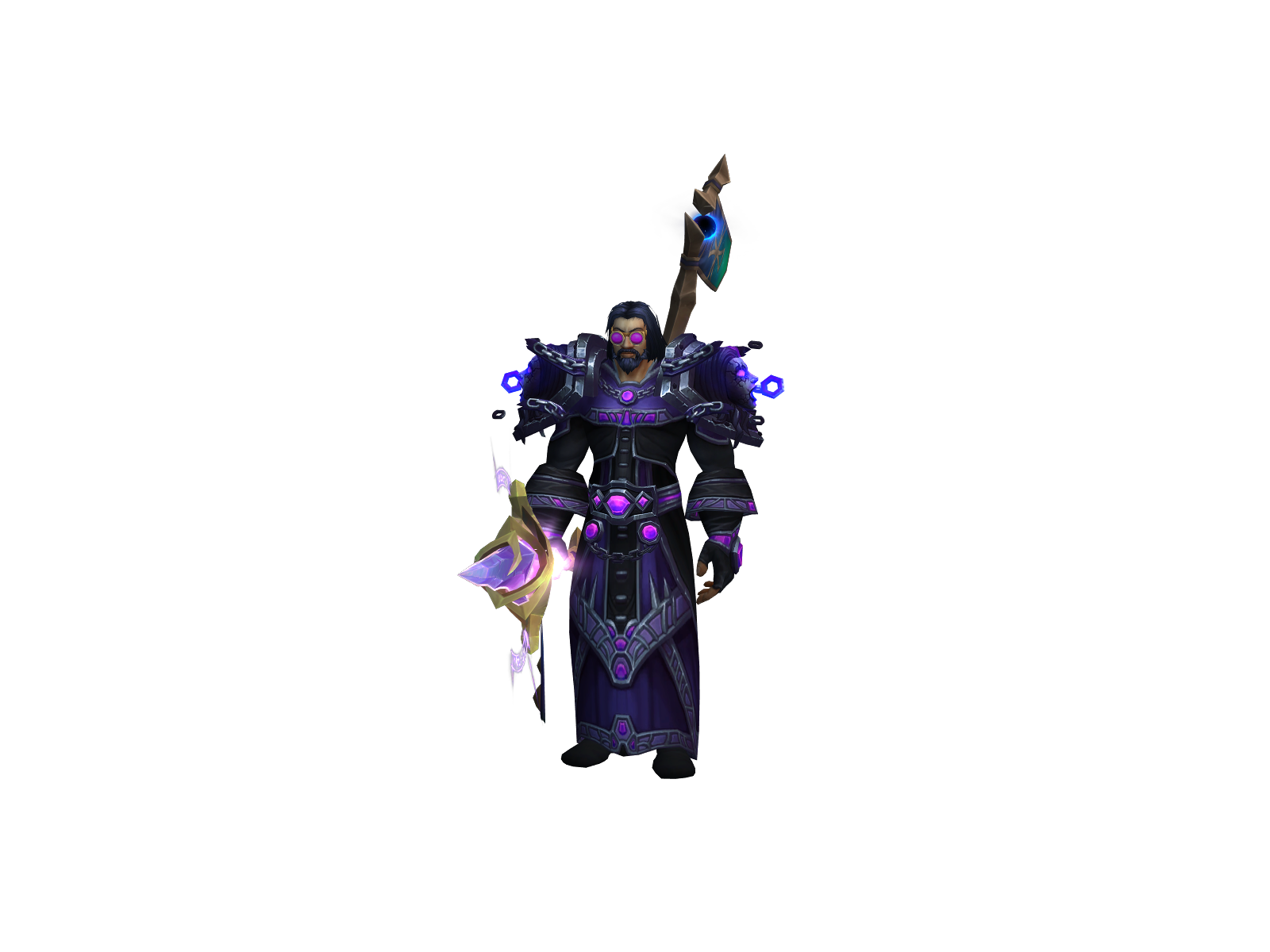 Discopriest 3D character render