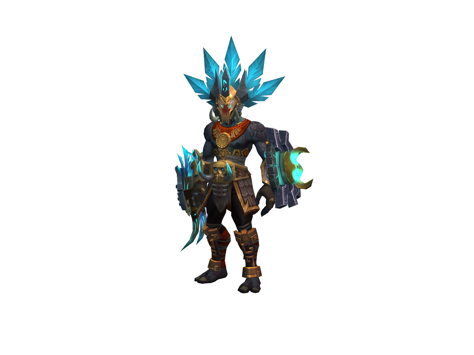 Dechalla 3D character render