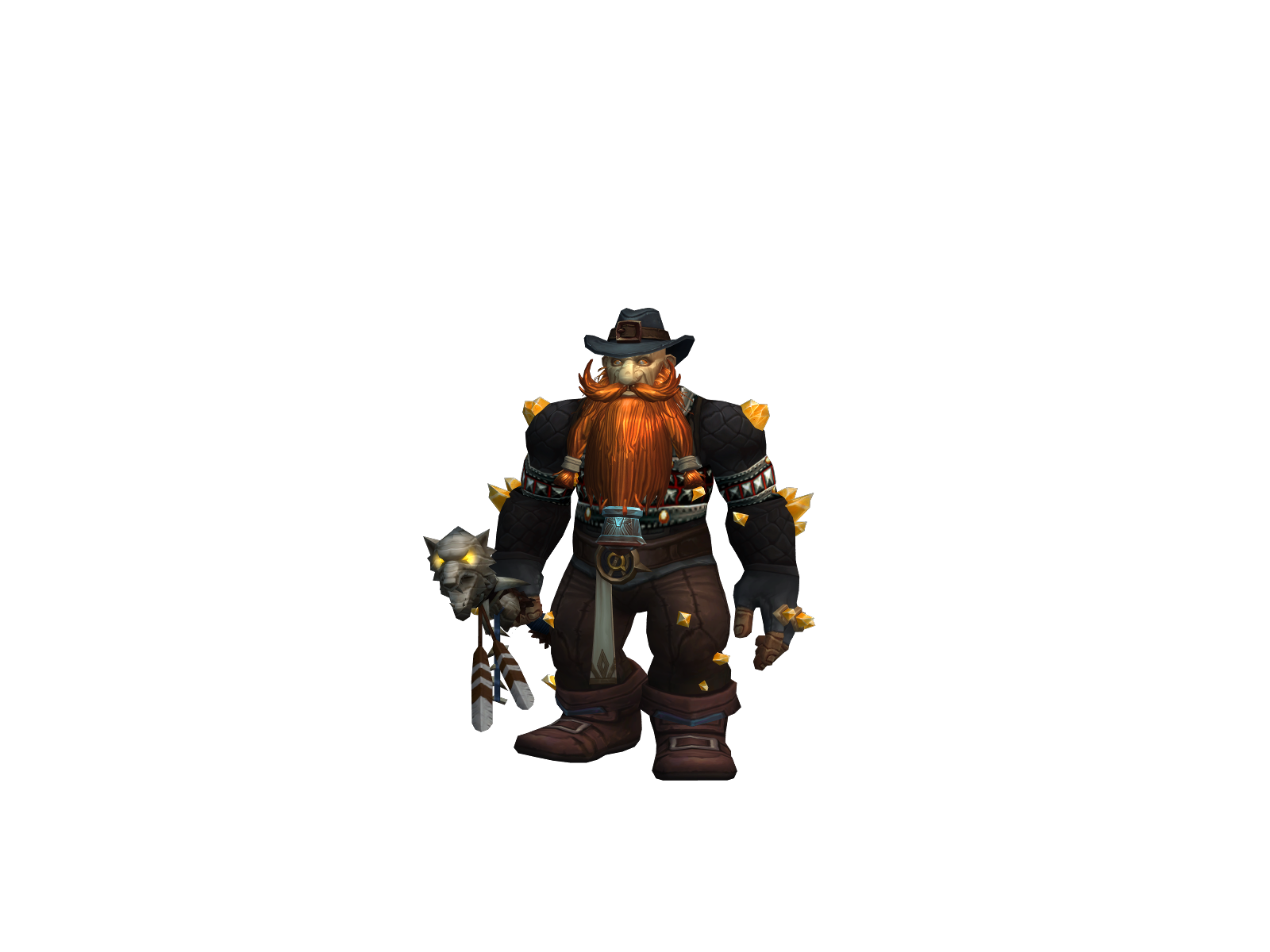 Rokkenstone 3D character render