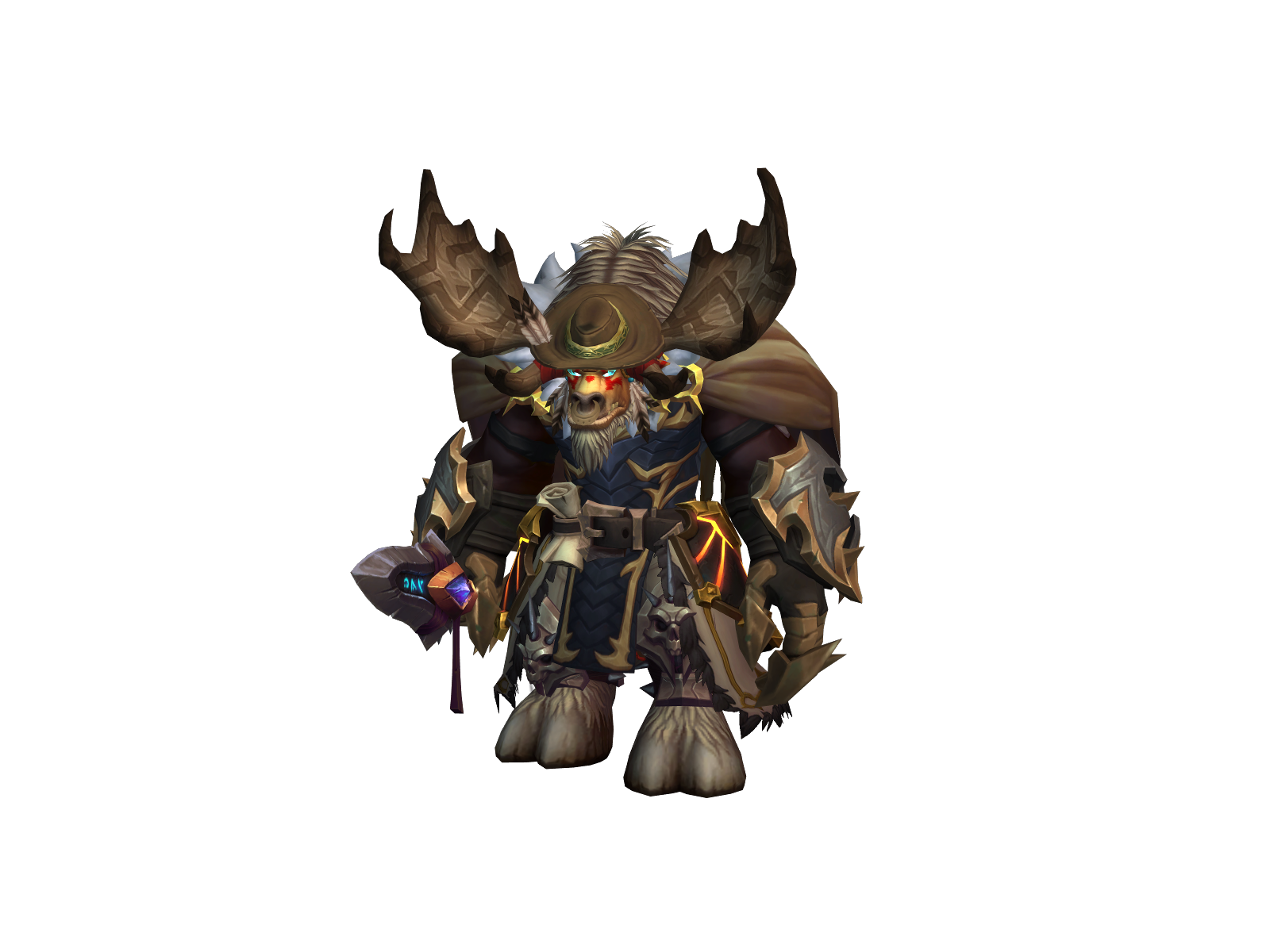 Theadorious 3D character render