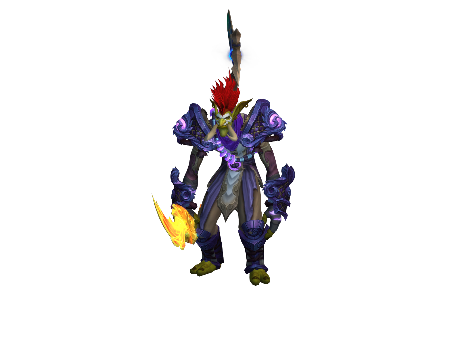 Ooïe 3D character render