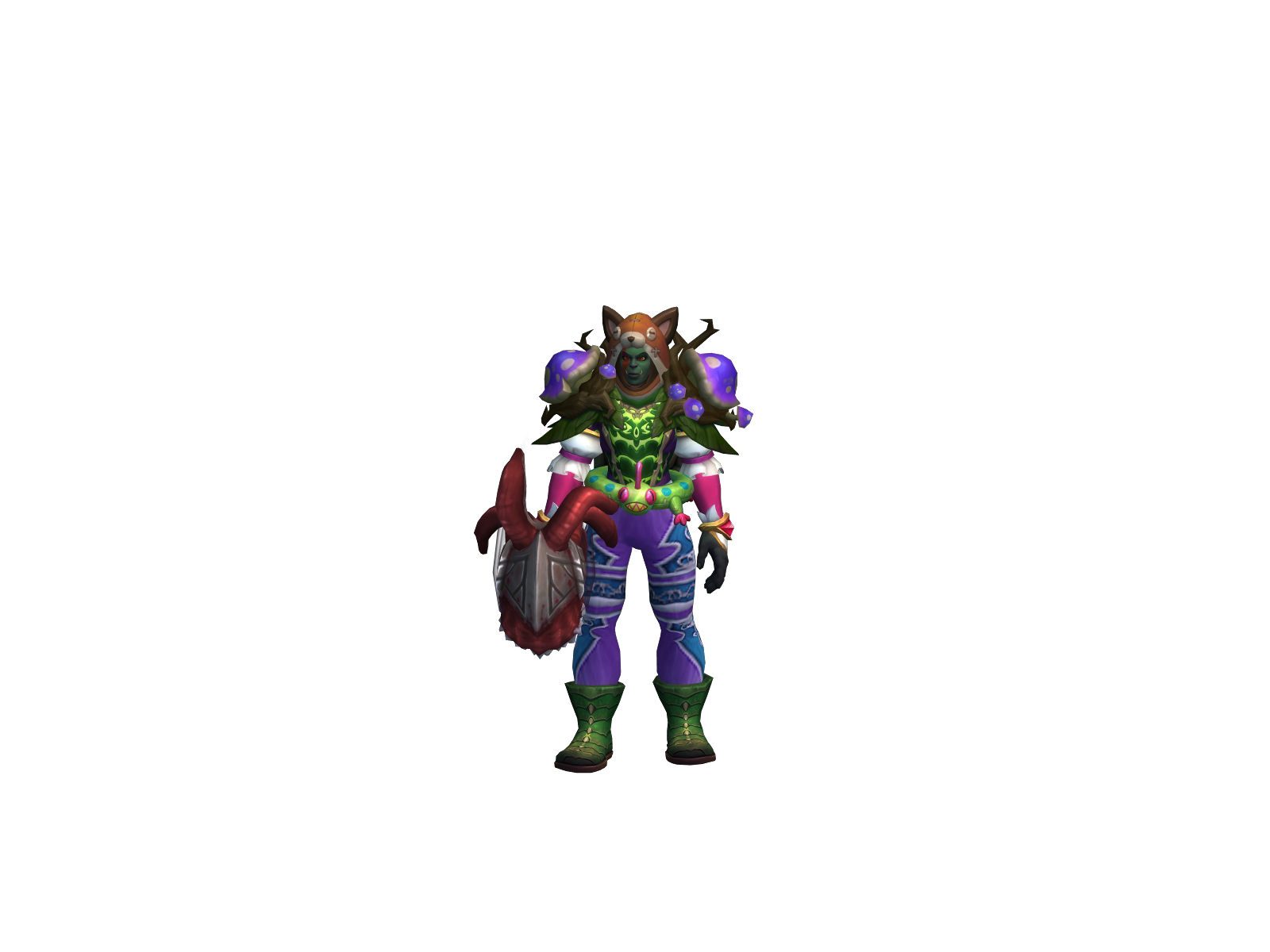 Veraena 3D character render