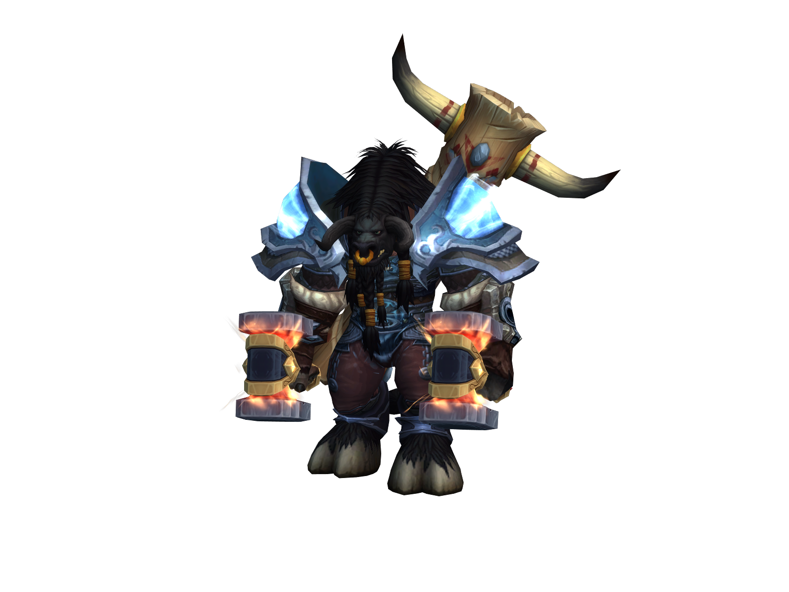 Blackwölf 3D character render