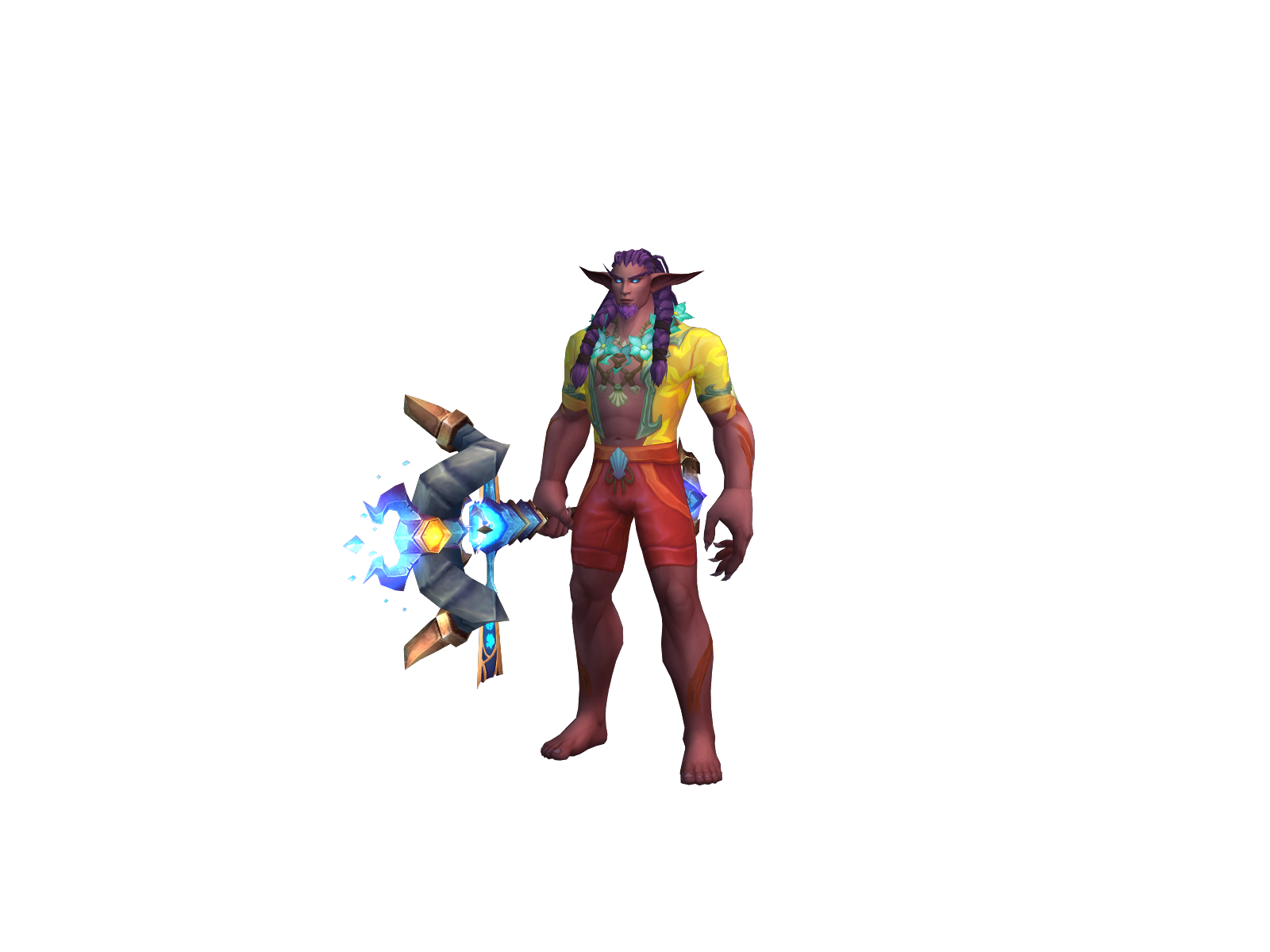 Zenisham 3D character render