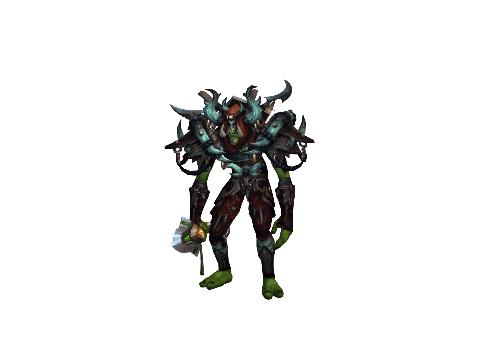 Newtroll 3D character render
