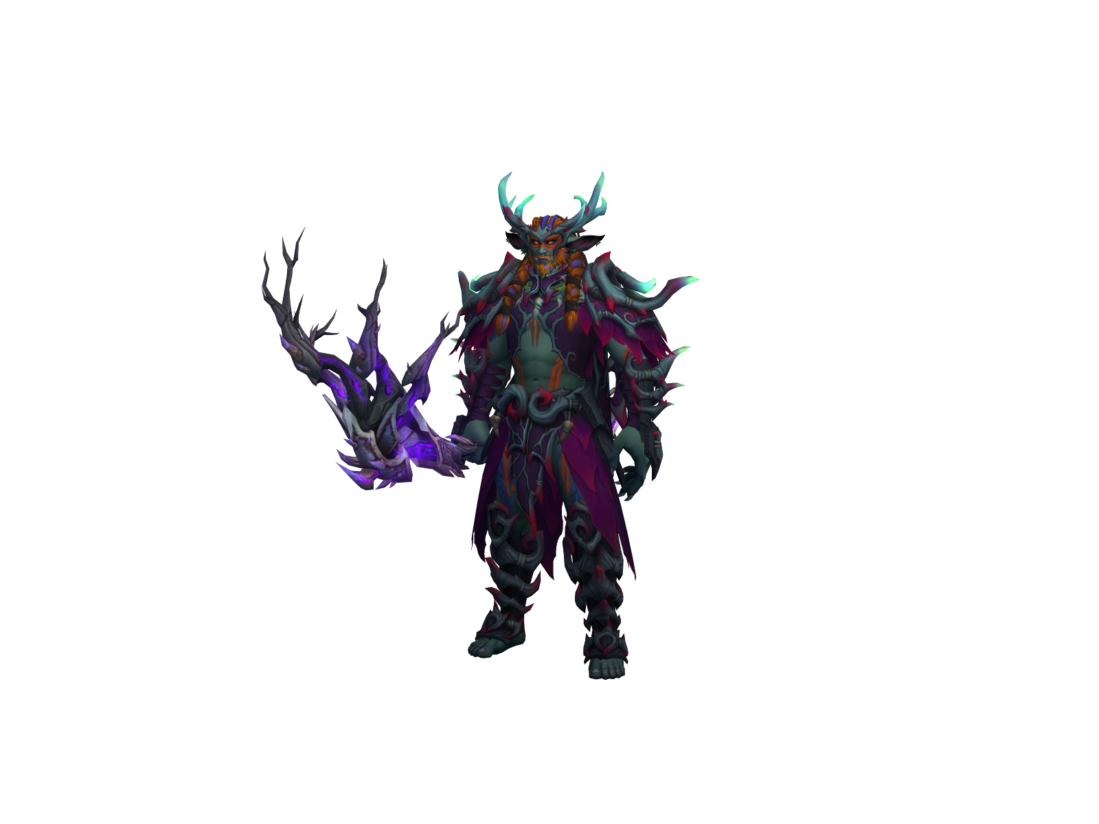 Dizzyclaw 3D character render