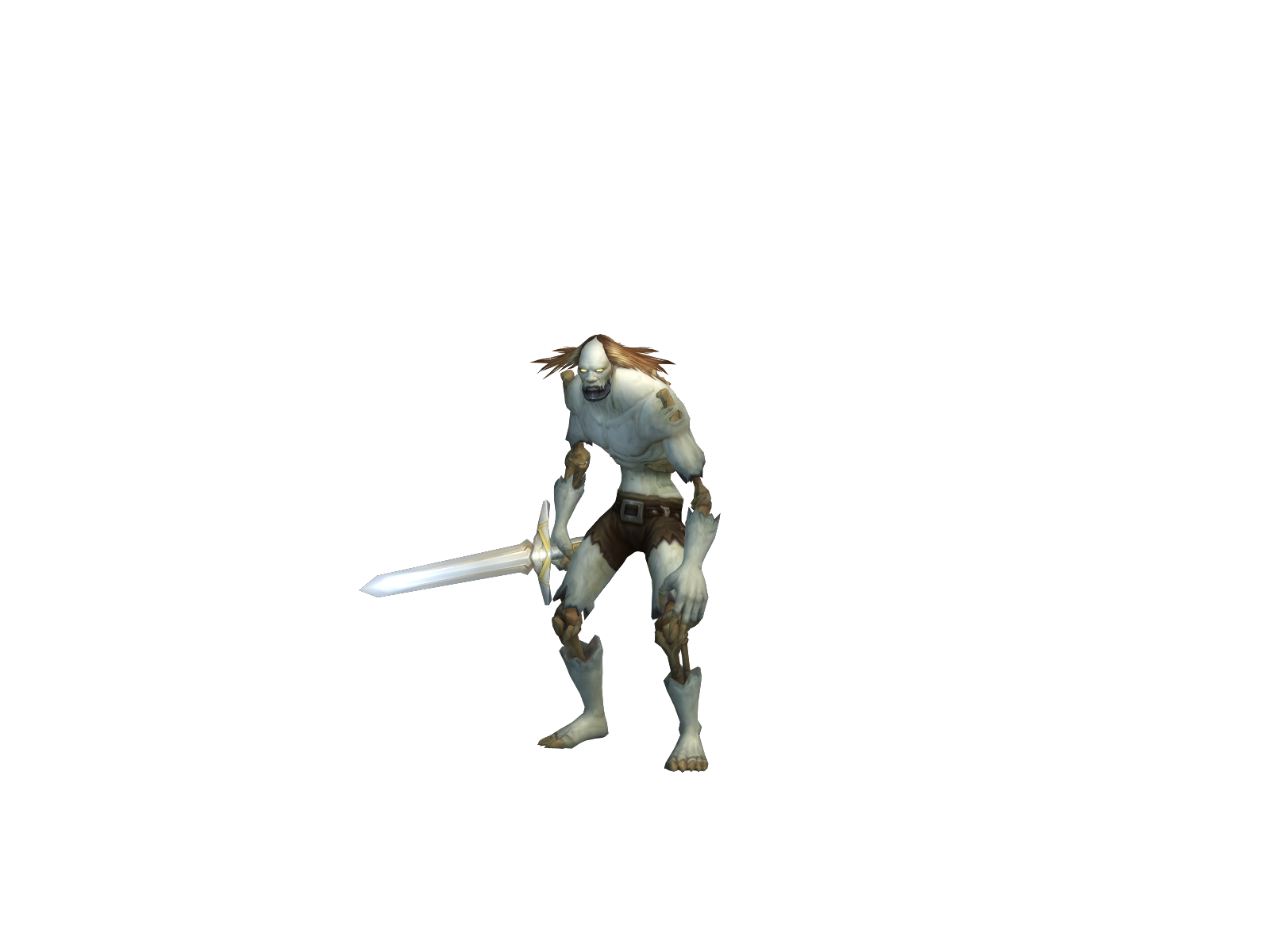 Doors 3D character render