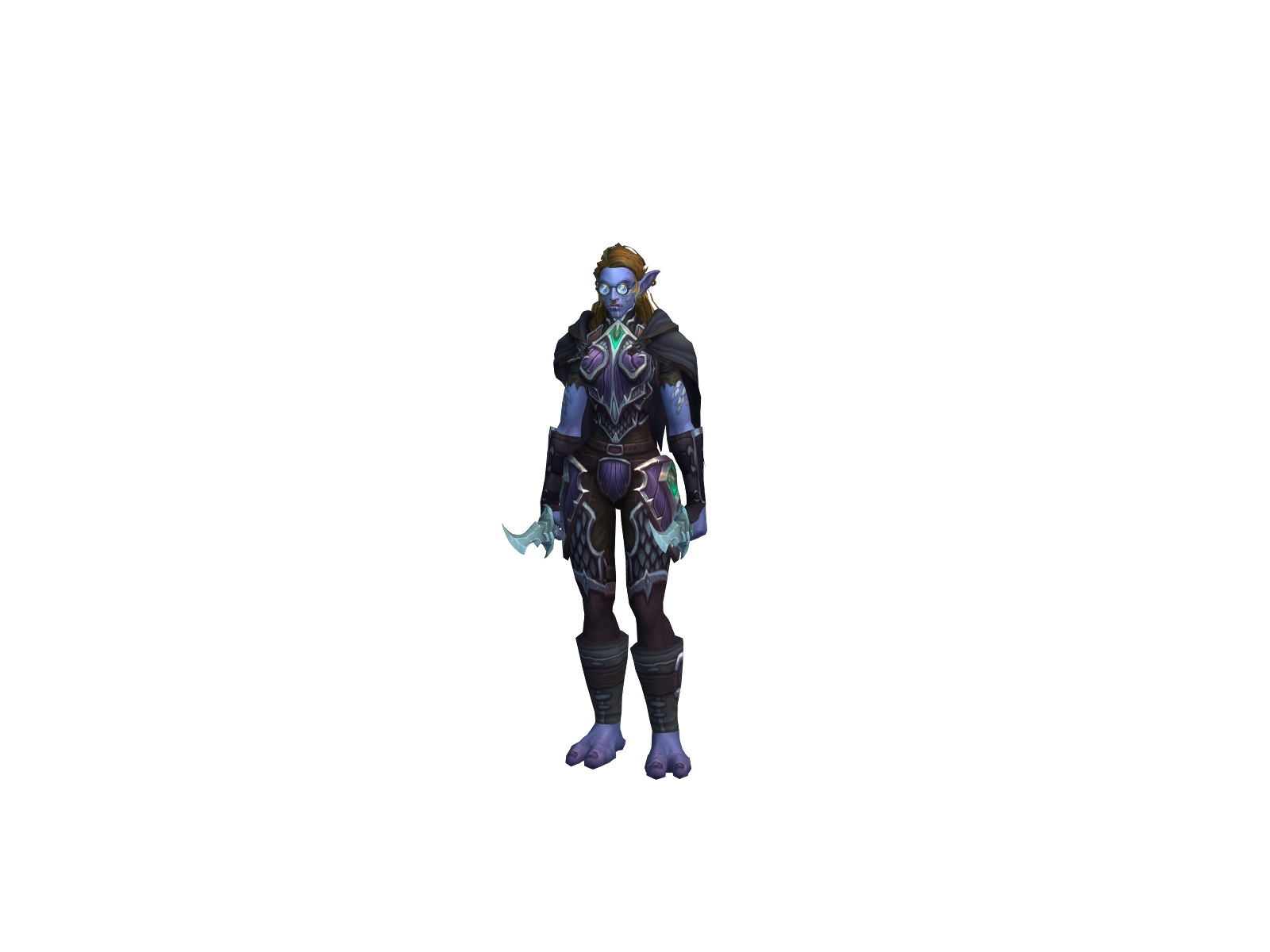 Lokkari 3D character render