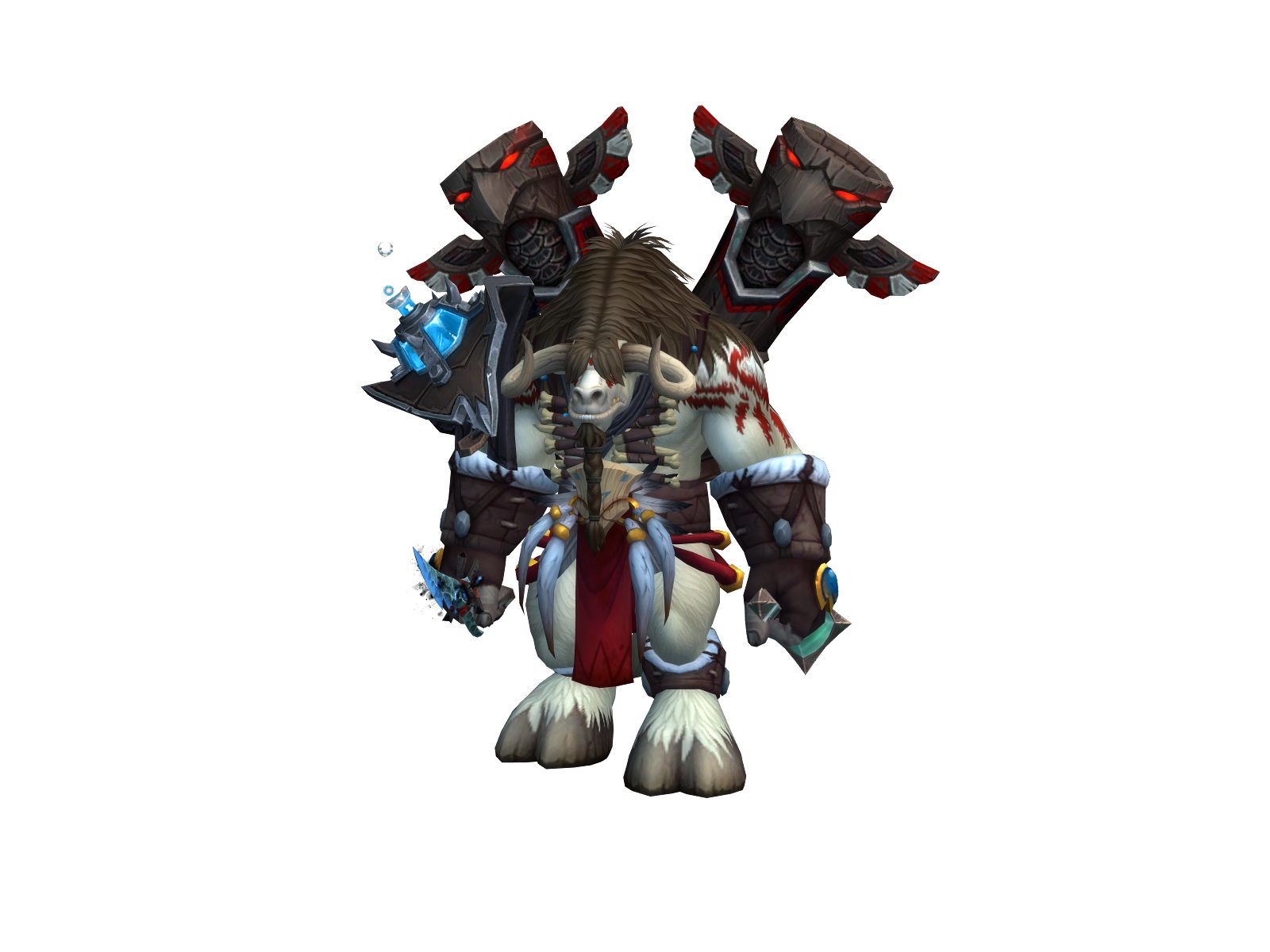 Itos 3D character render