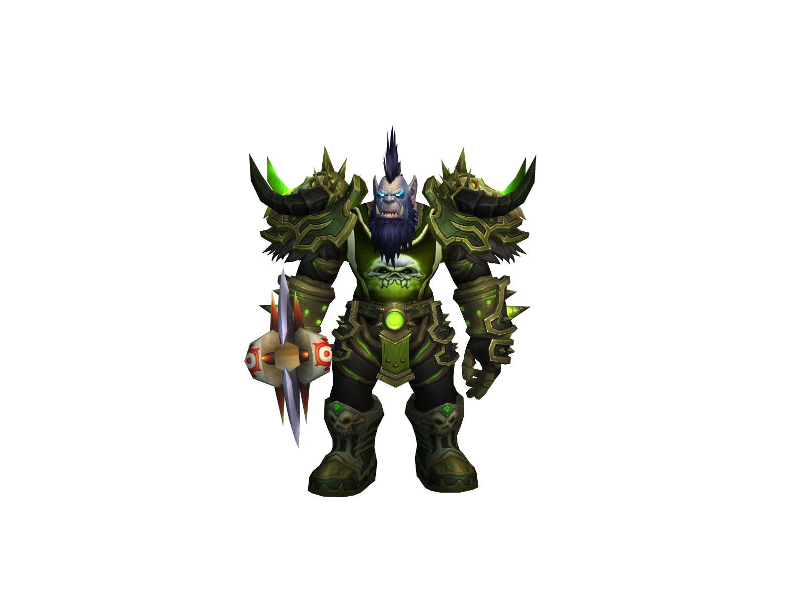 Riolize 3D character render