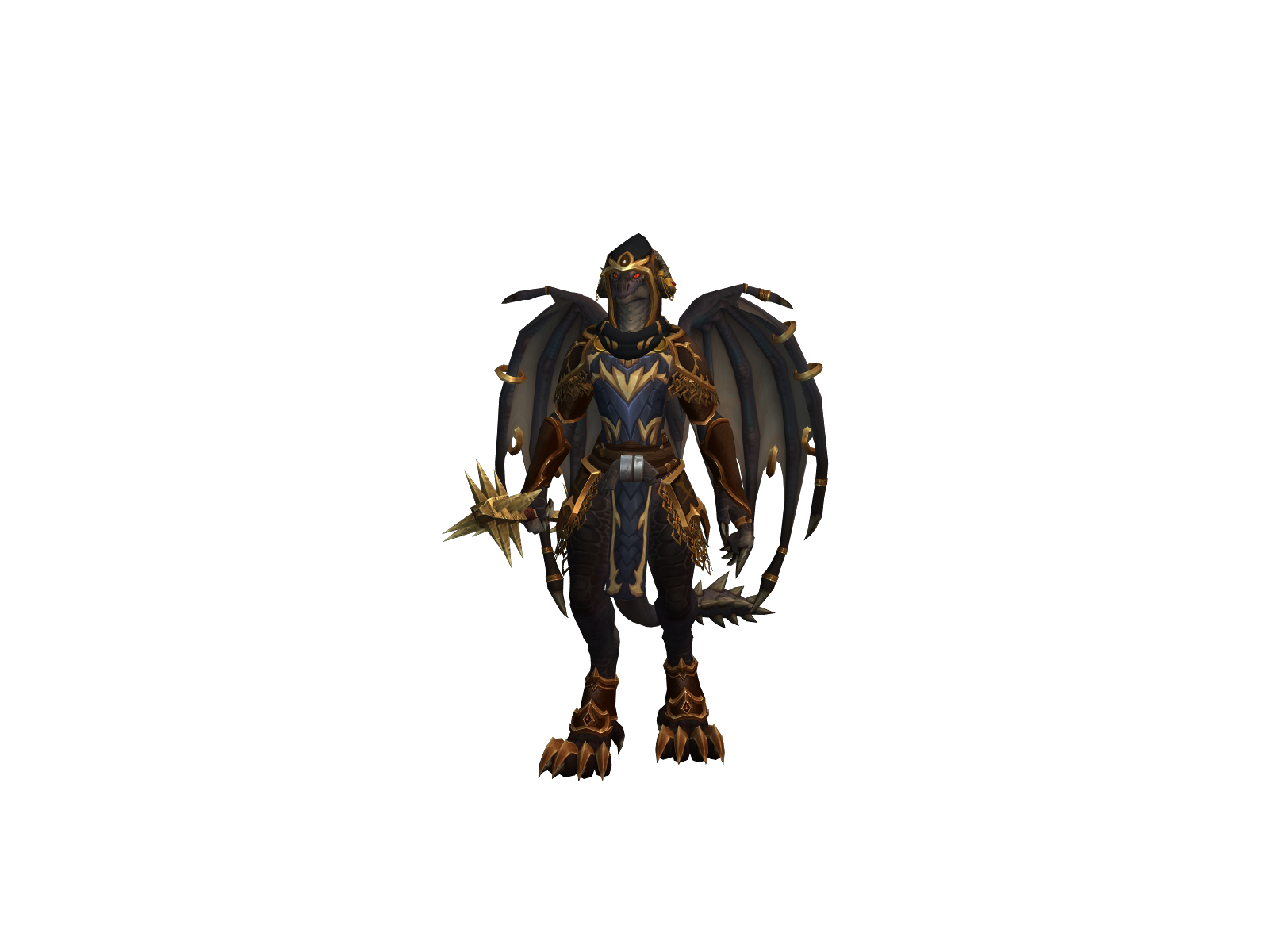 Thosamea 3D character render