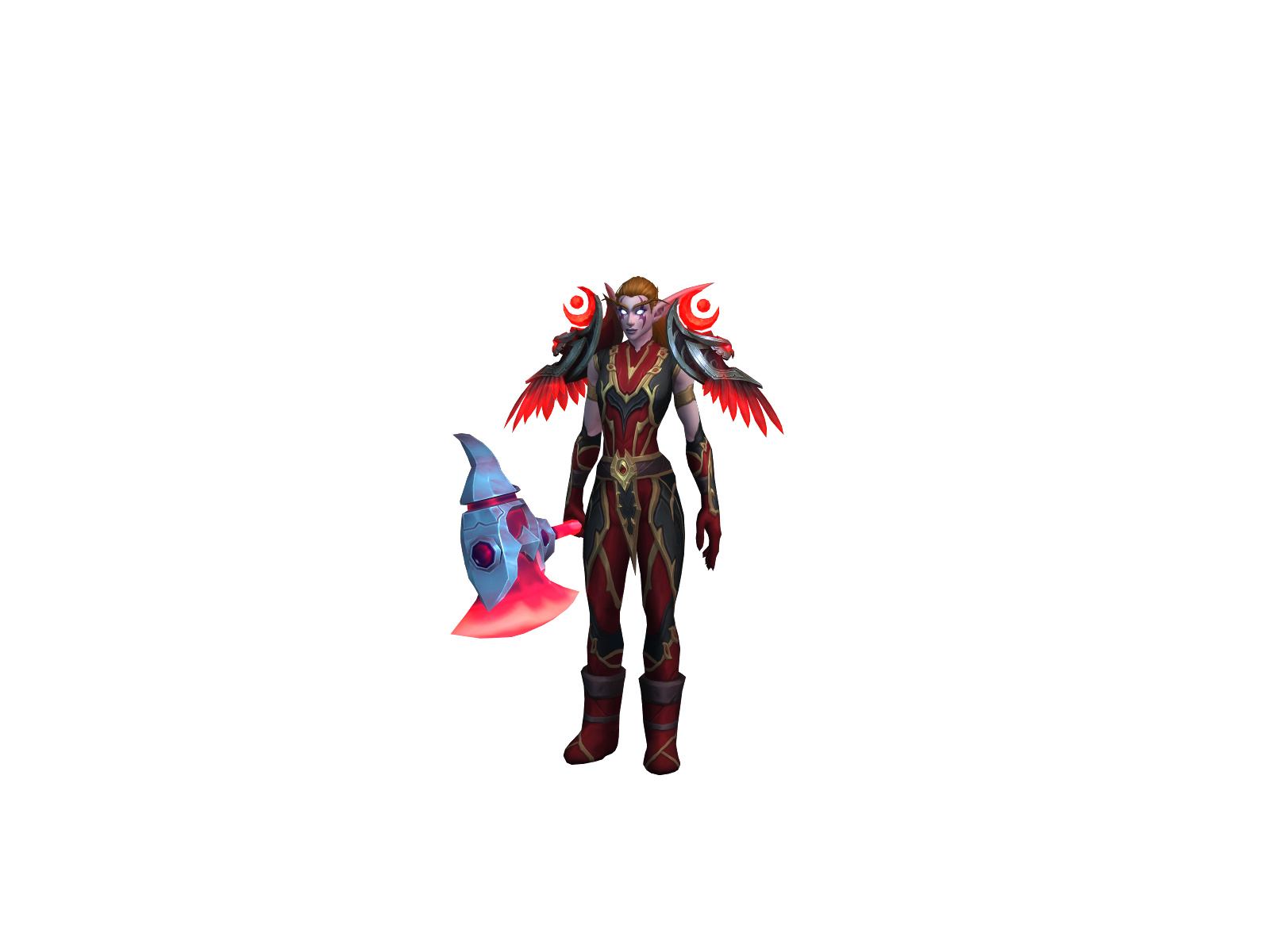 Pacifist 3D character render