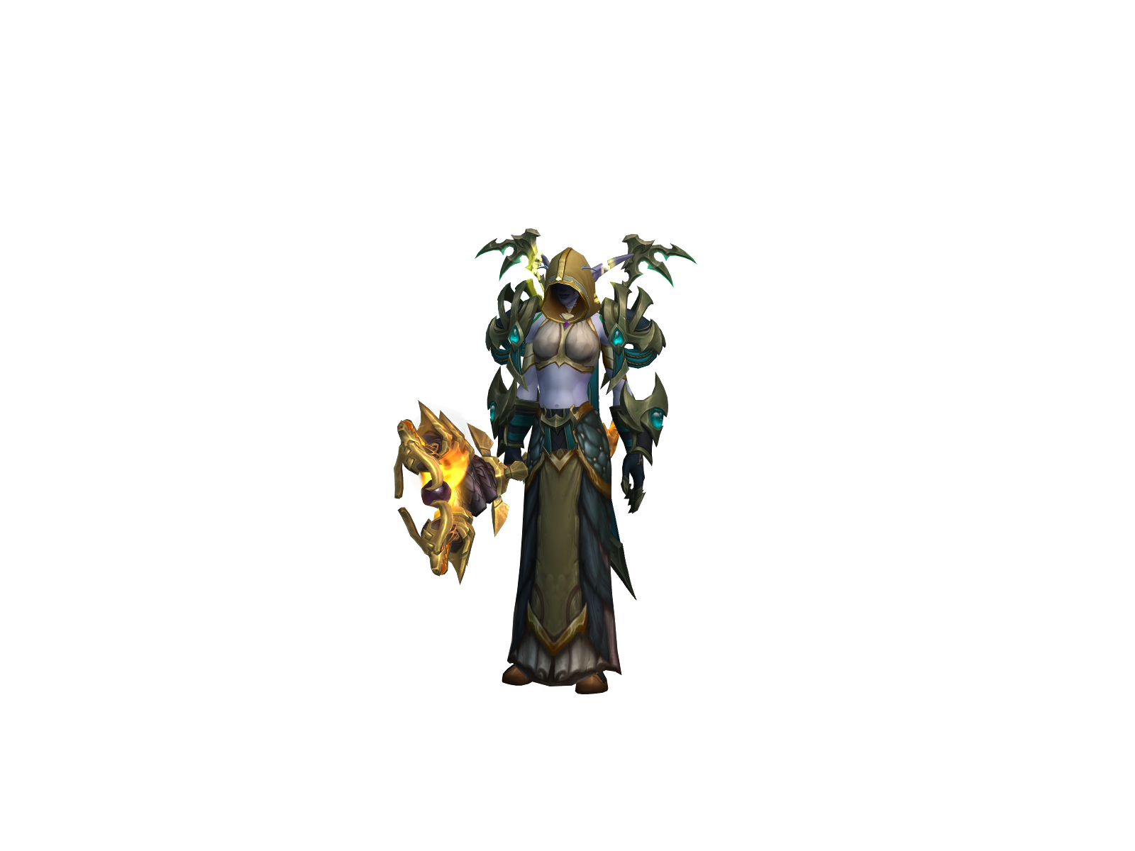 Caitsu 3D character render