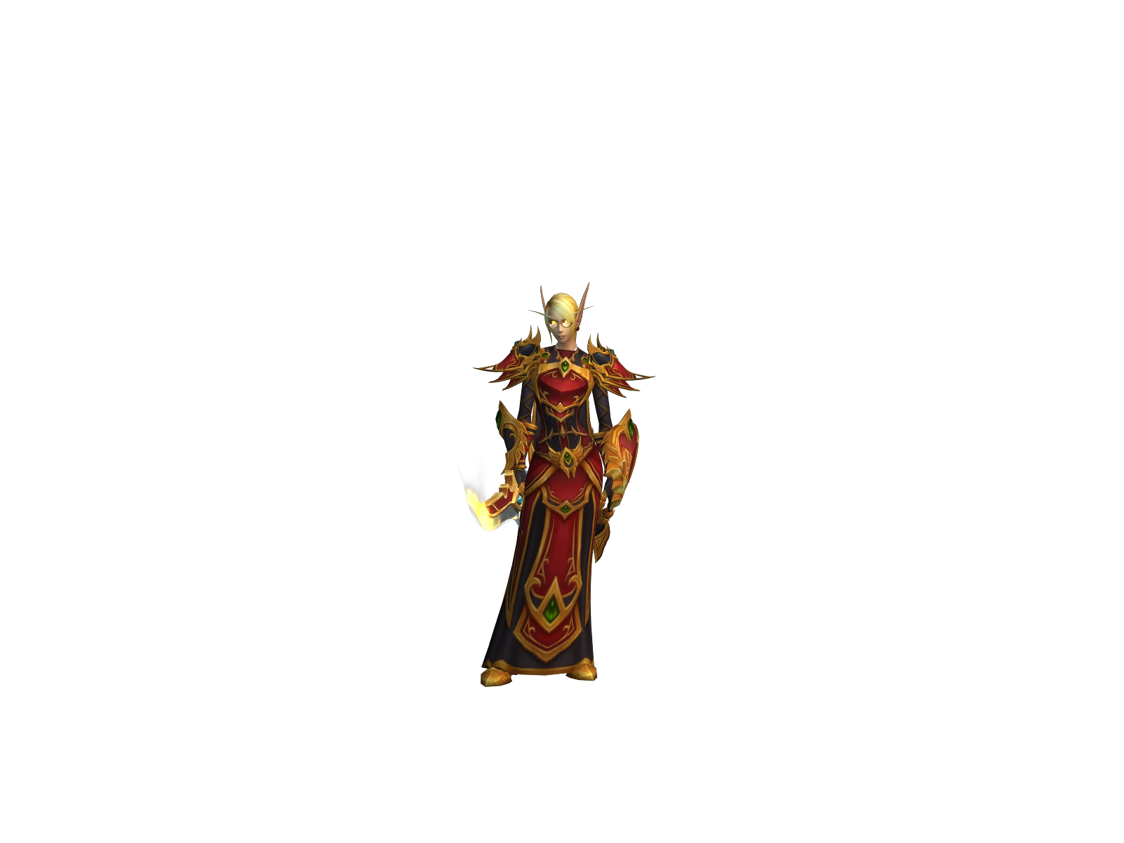 Erilandris 3D character render