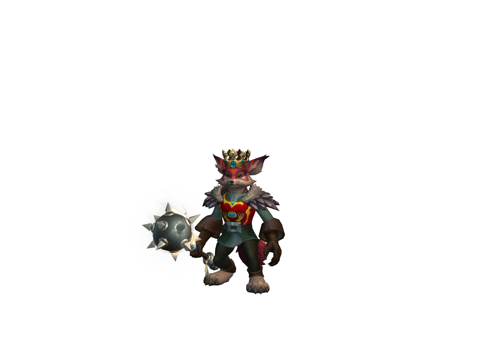 Mahji 3D character render