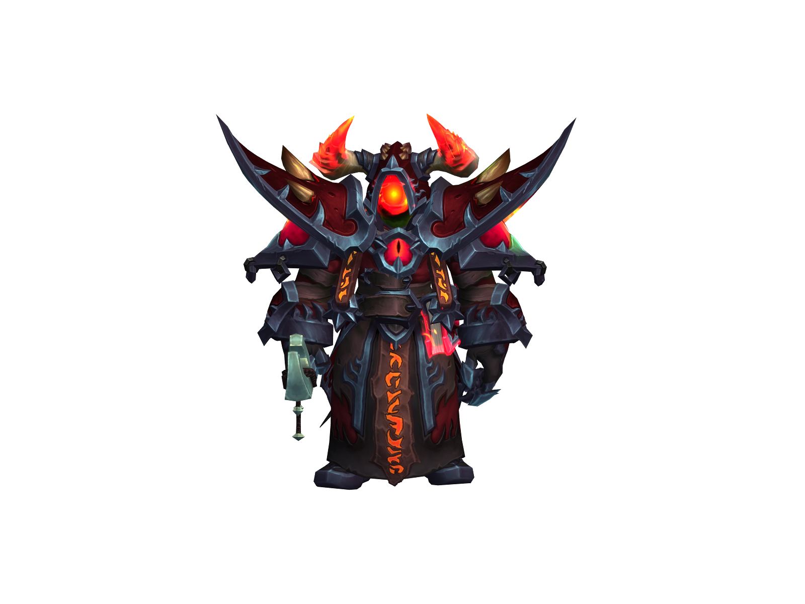 Graelock 3D character render