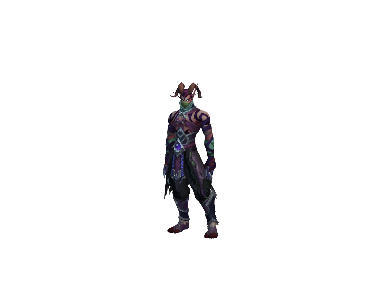 Voidsynth 3D character render