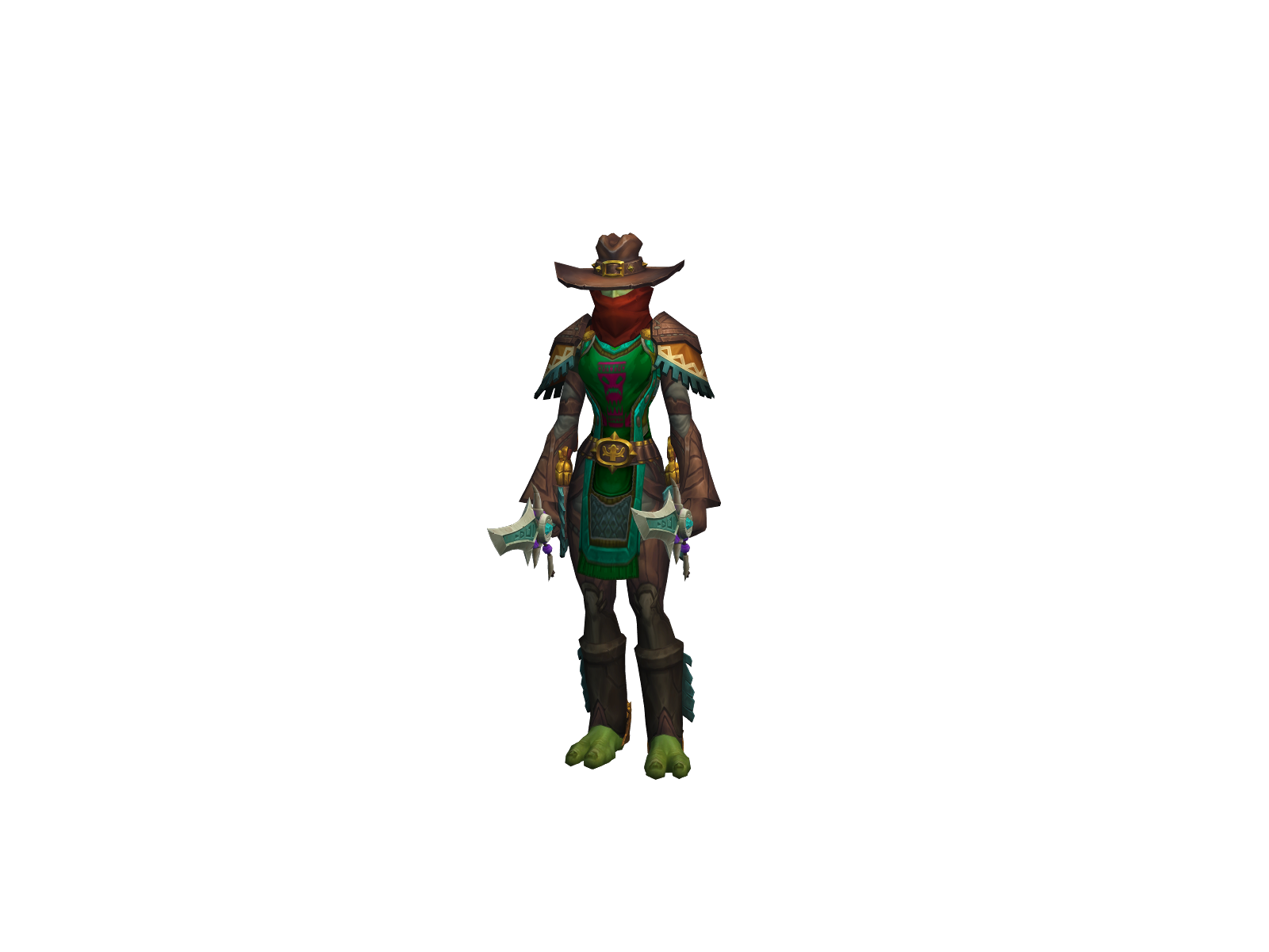 Zulonyx 3D character render