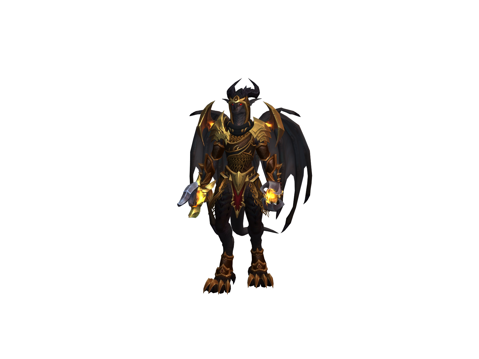 Blacula 3D character render