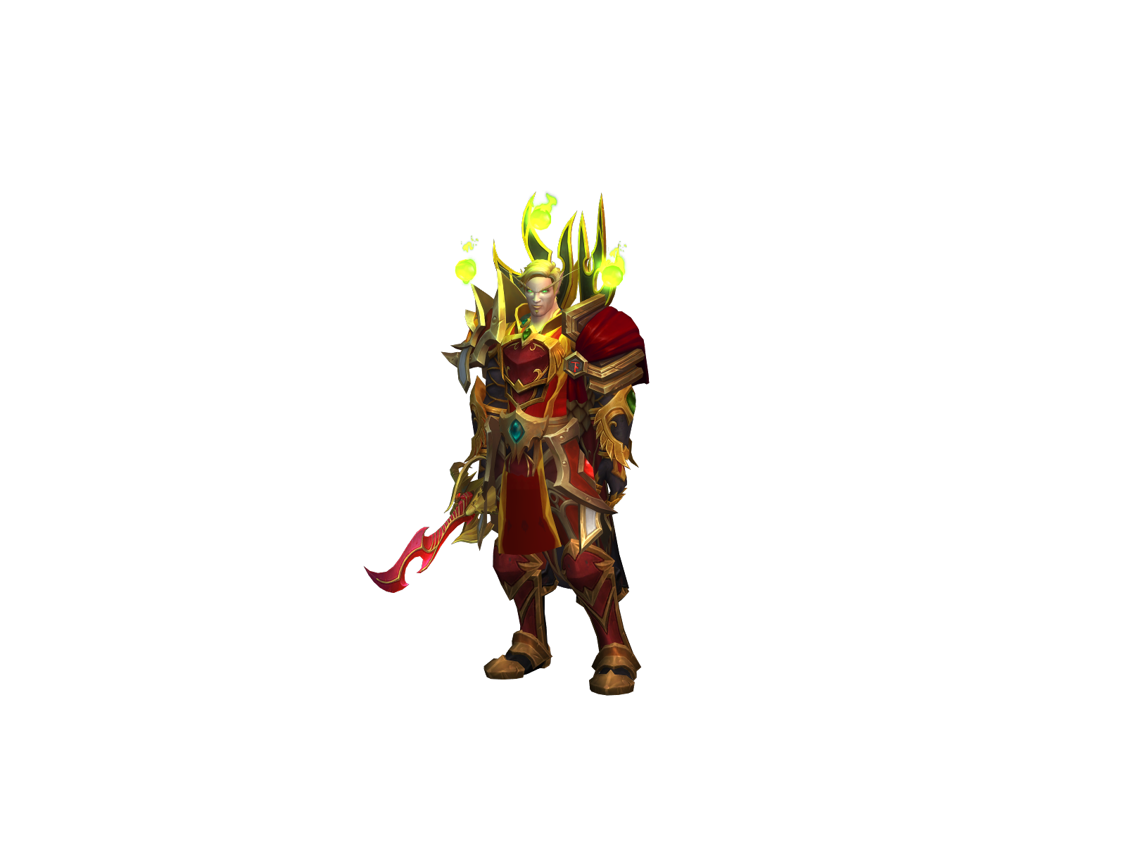 Krynis 3D character render