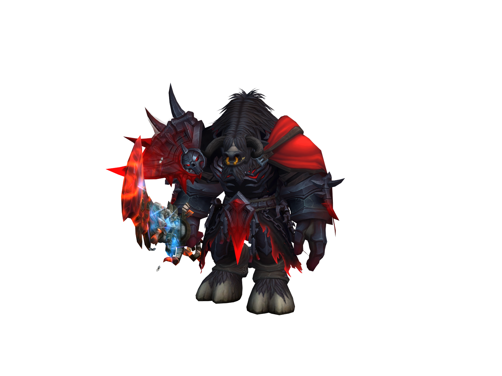 Grisbone 3D character render