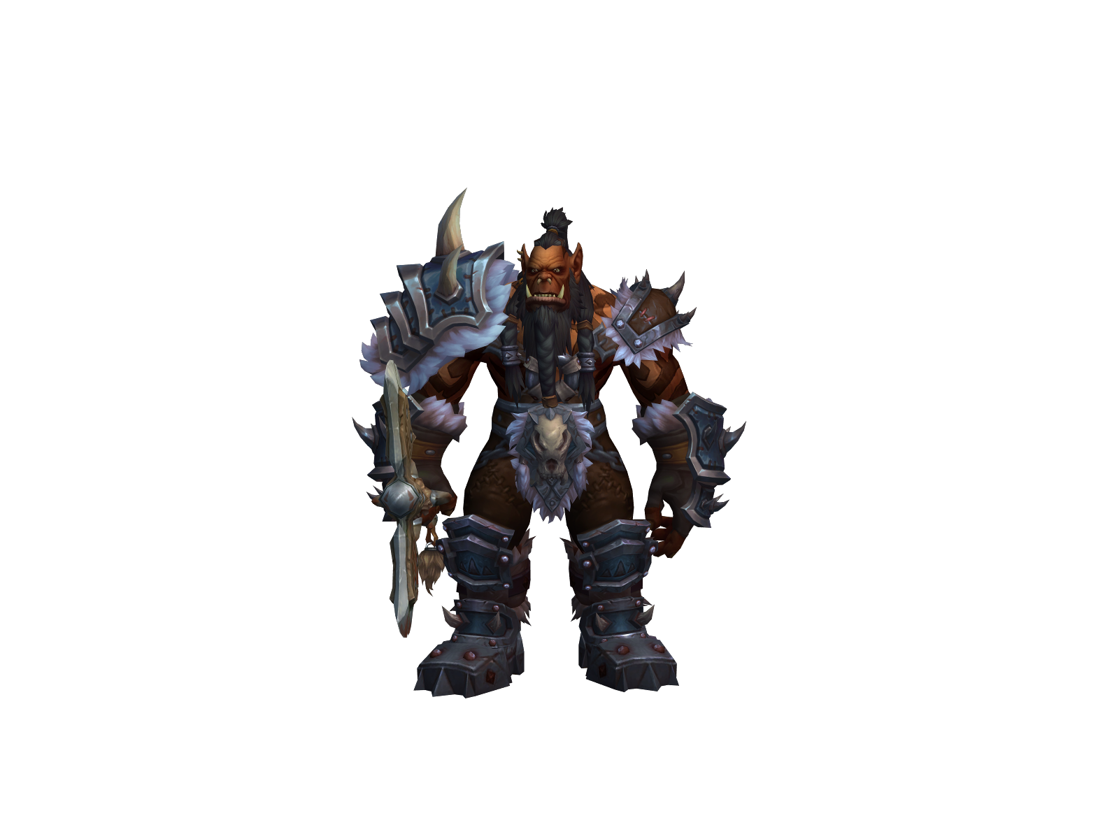 Zorgush 3D character render