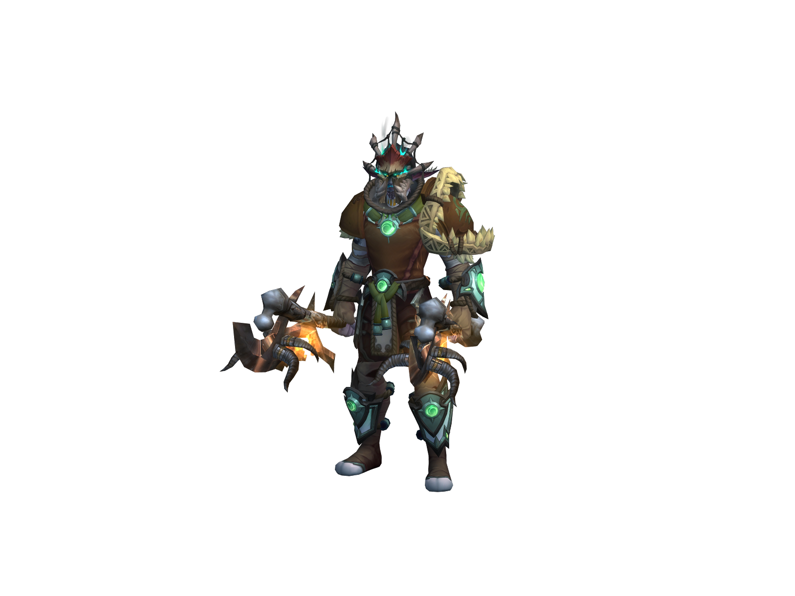 Shakhaz 3D character render
