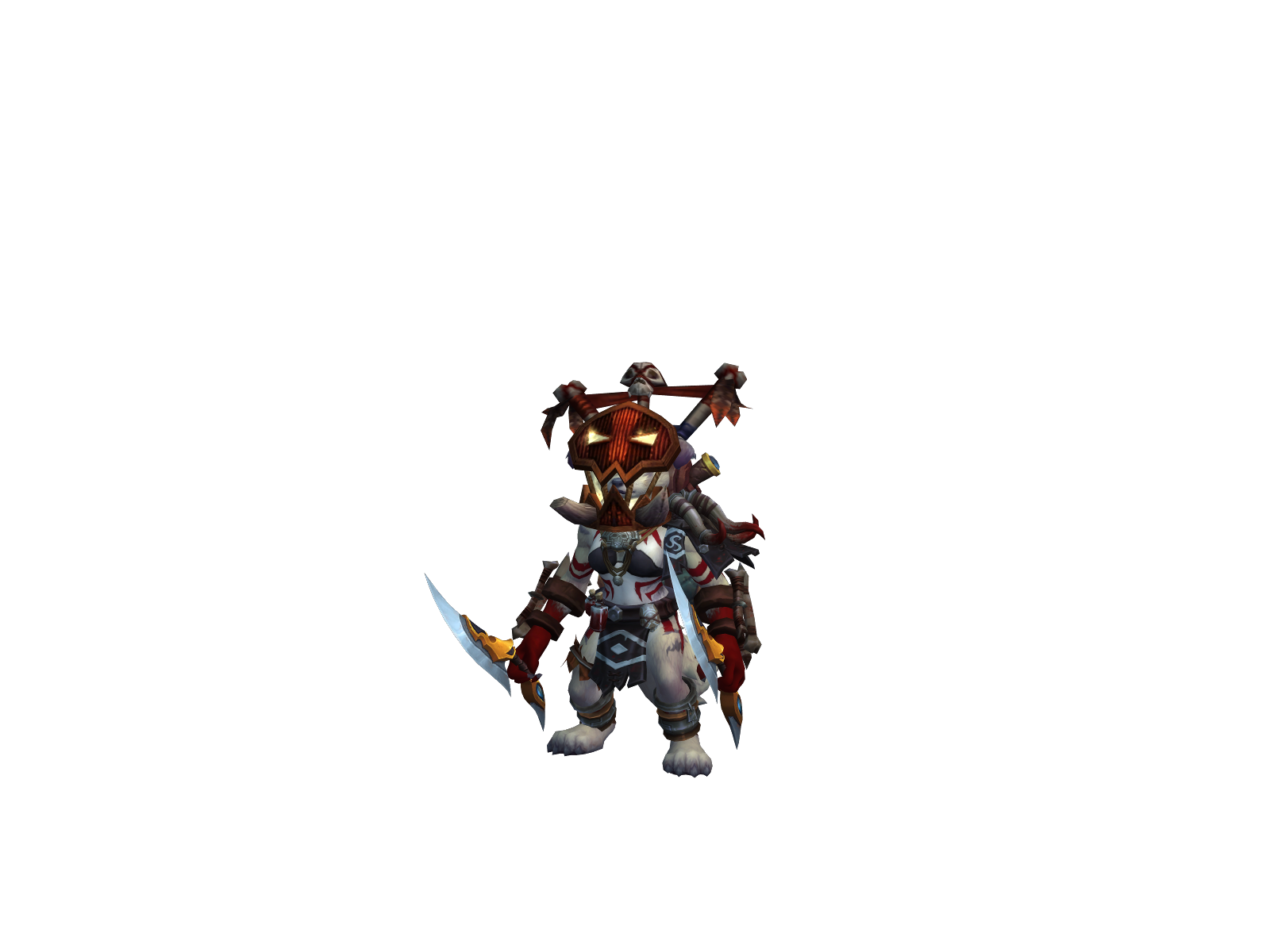 Bowl 3D character render