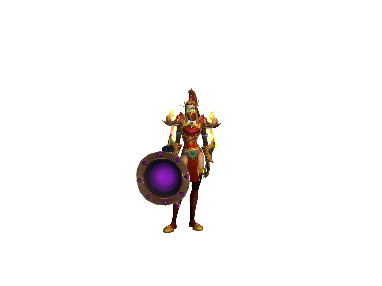 Desafr 3D character render