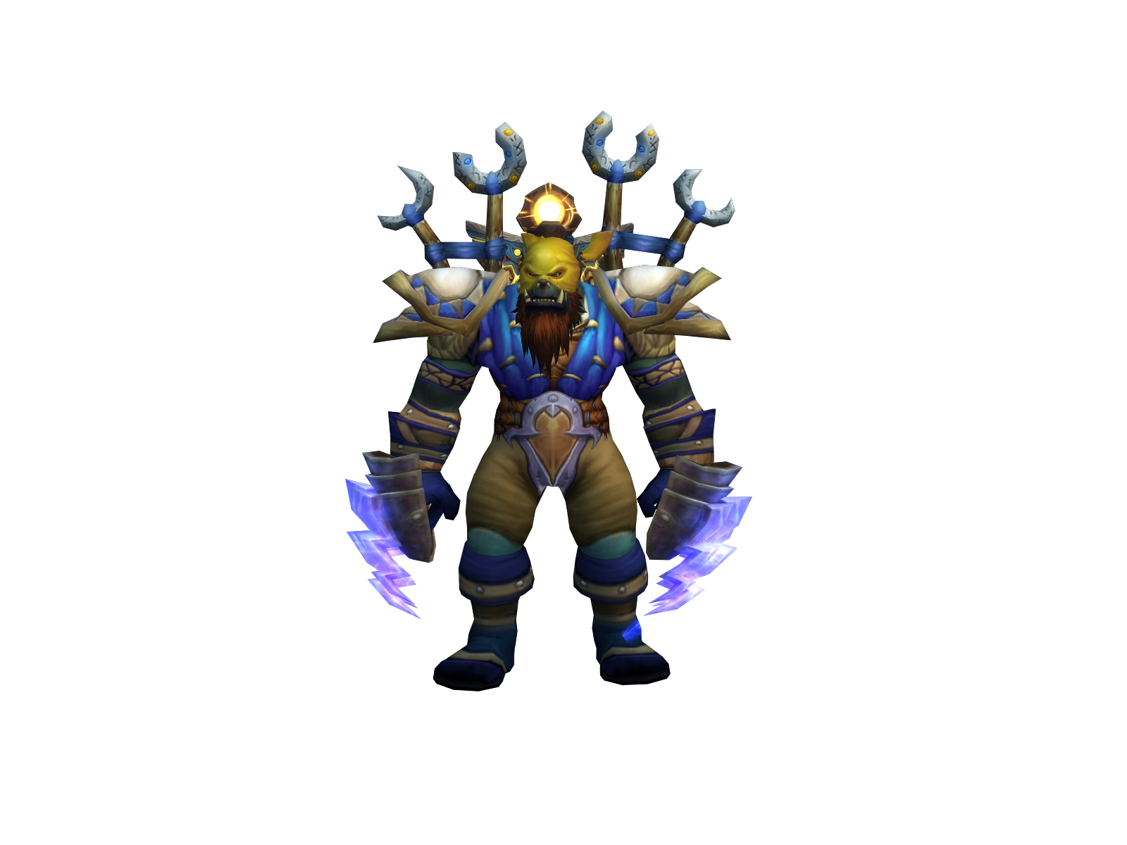 Honeypack 3D character render