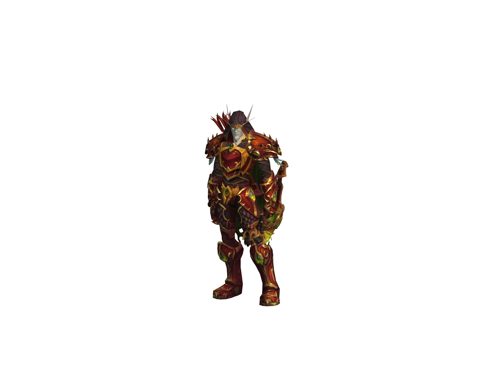 Araaen 3D character render