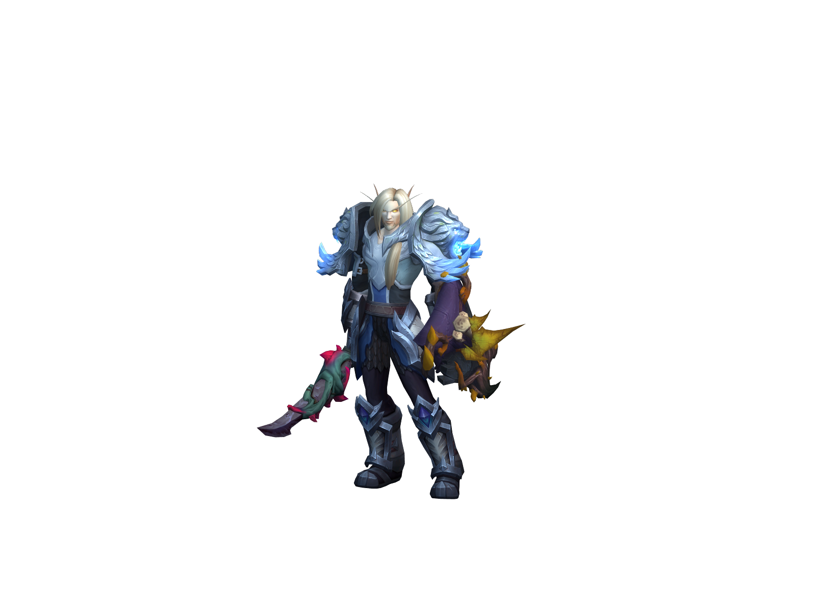 Thaladis 3D character render