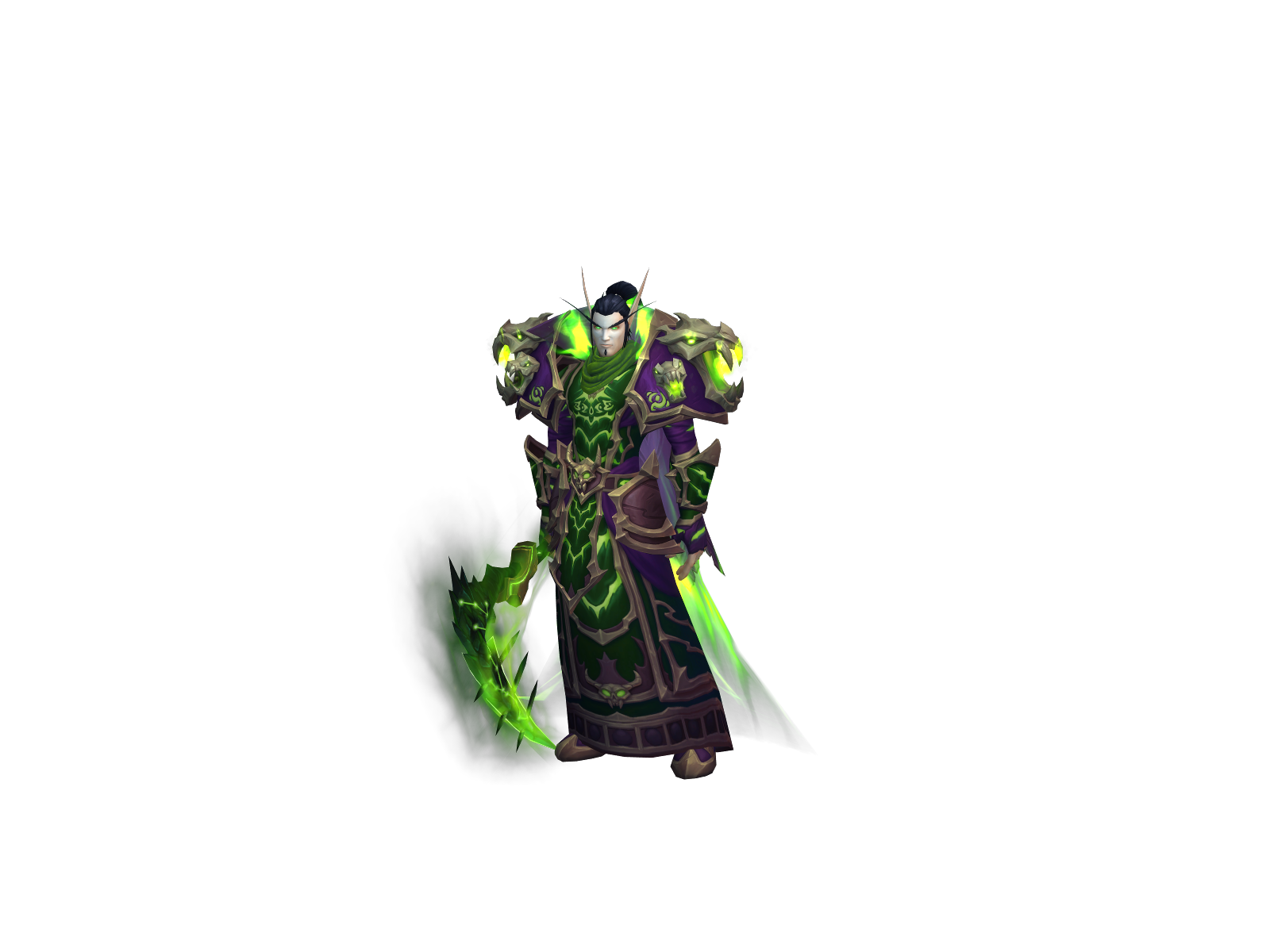 Sethandril 3D character render