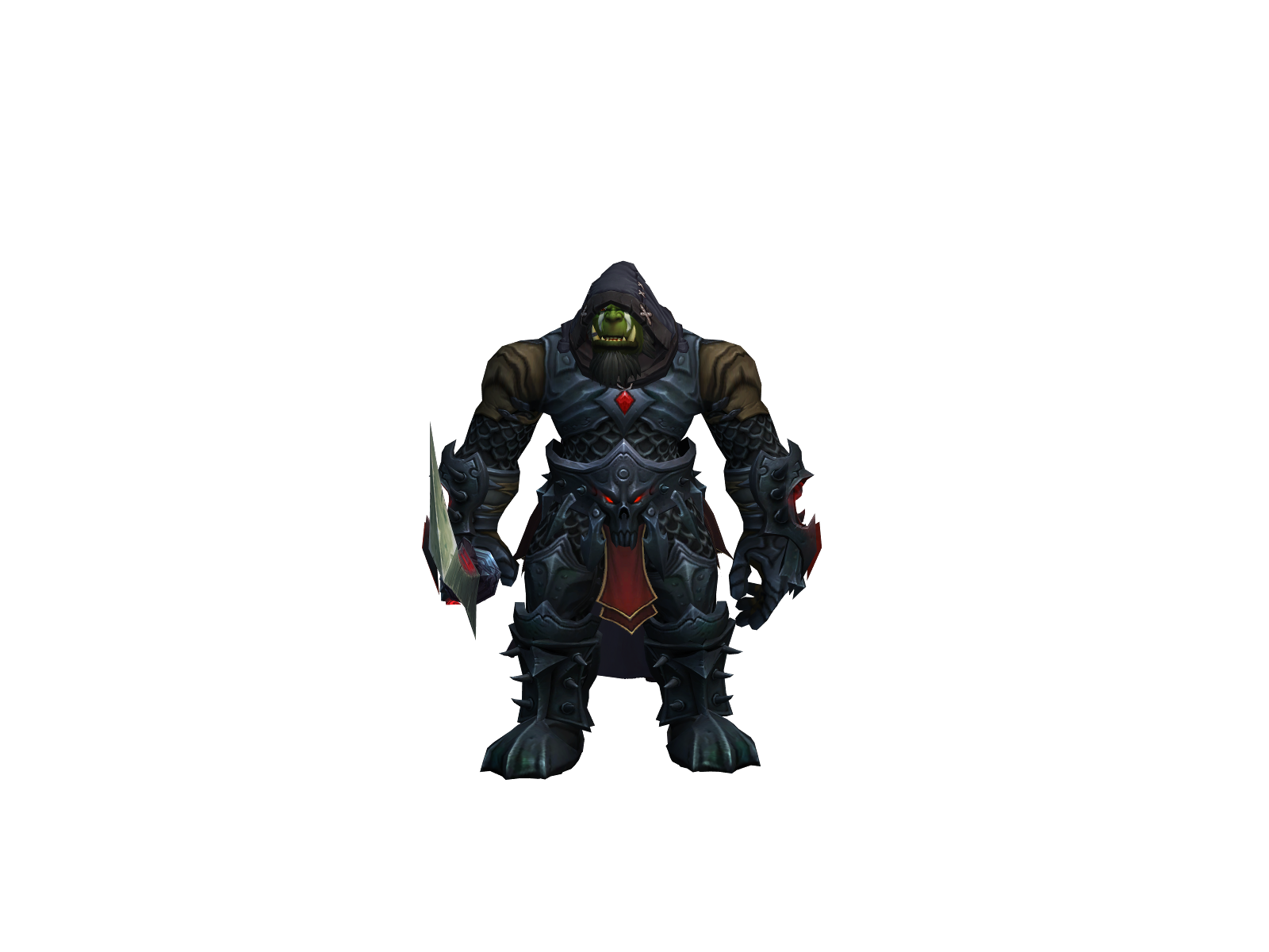 Nerròk 3D character render