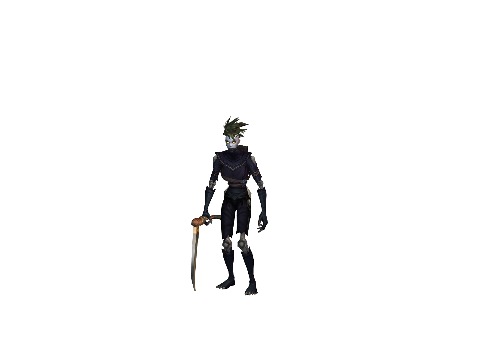 Grisl 3D character render