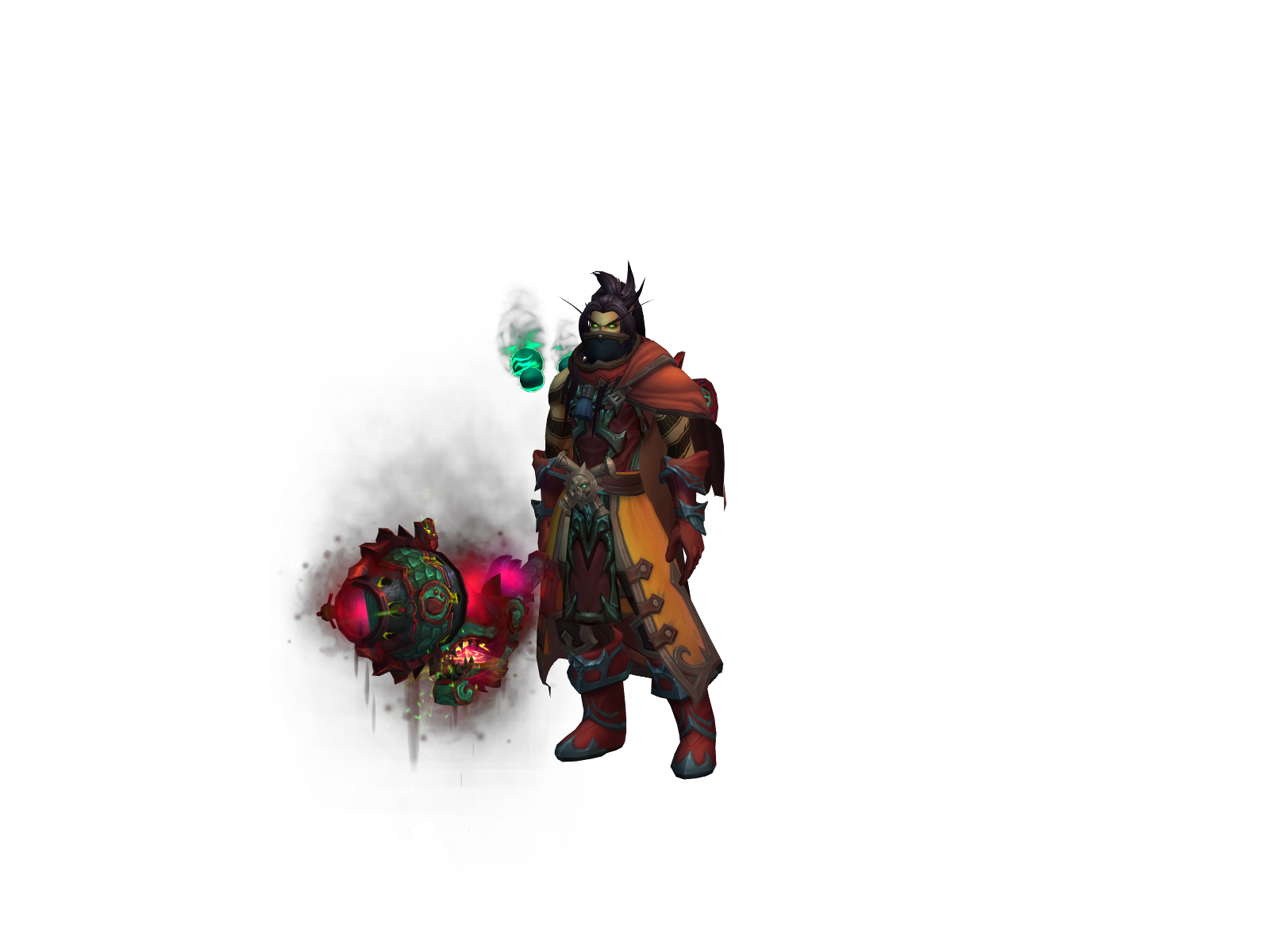 Lats 3D character render