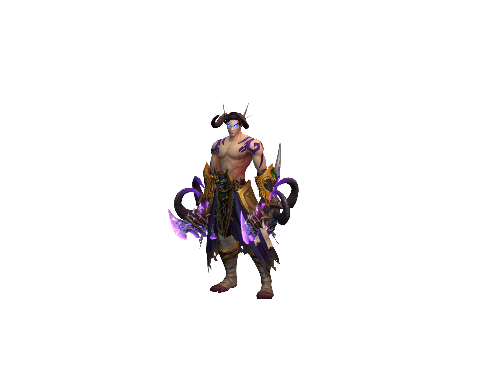 Caernath 3D character render