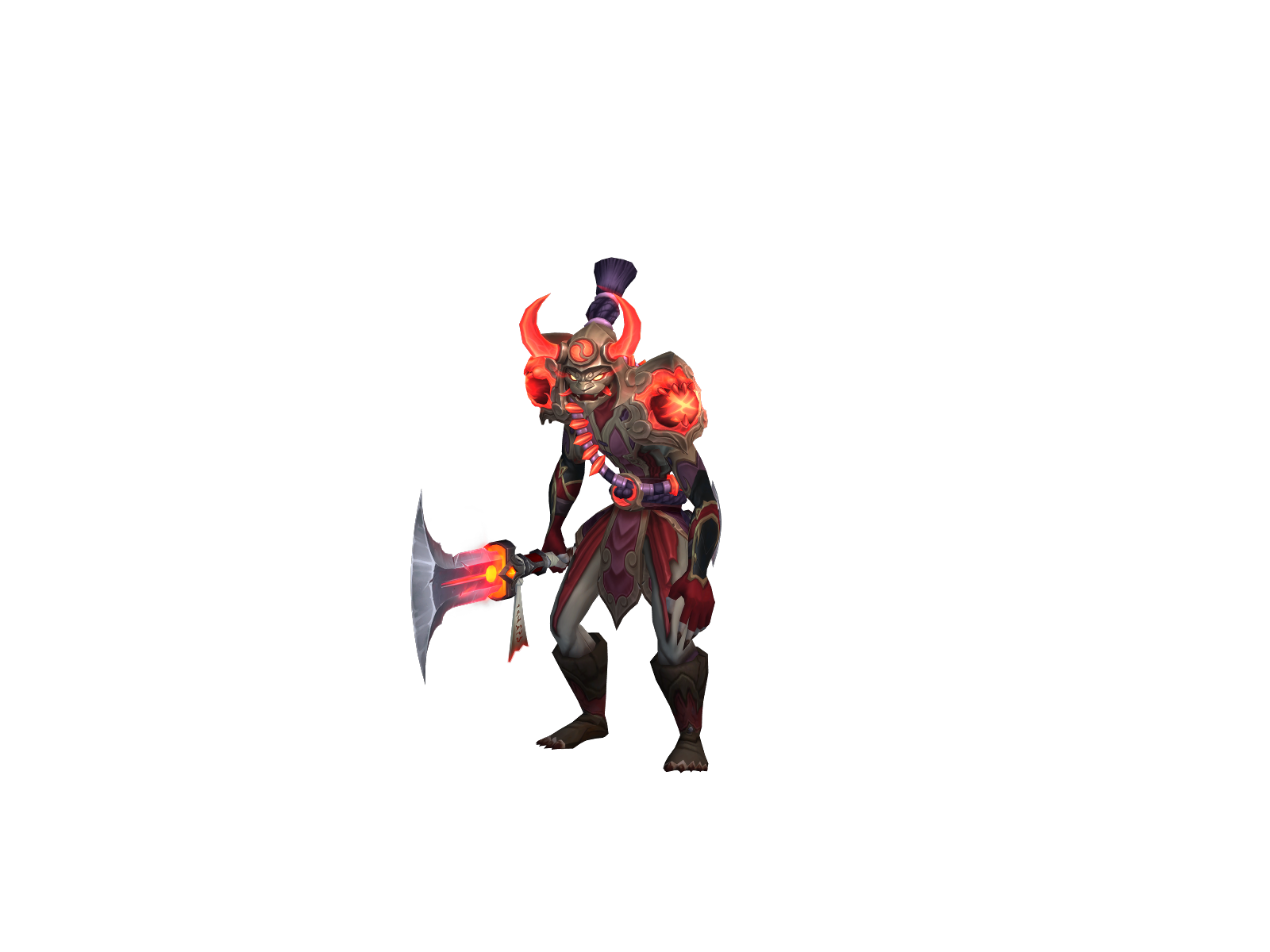 Desamonk 3D character render