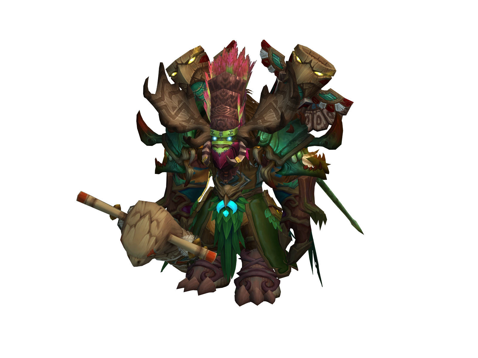 Spicydoomkin 3D character render