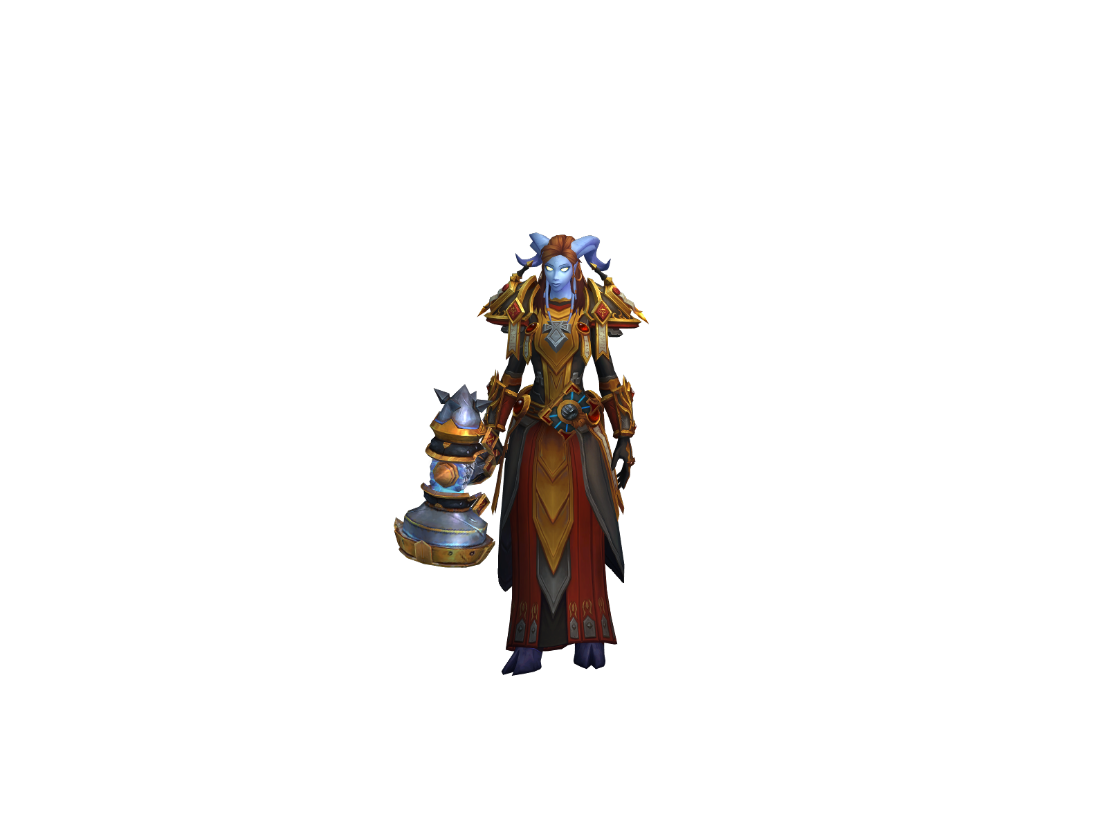 Rivenari 3D character render