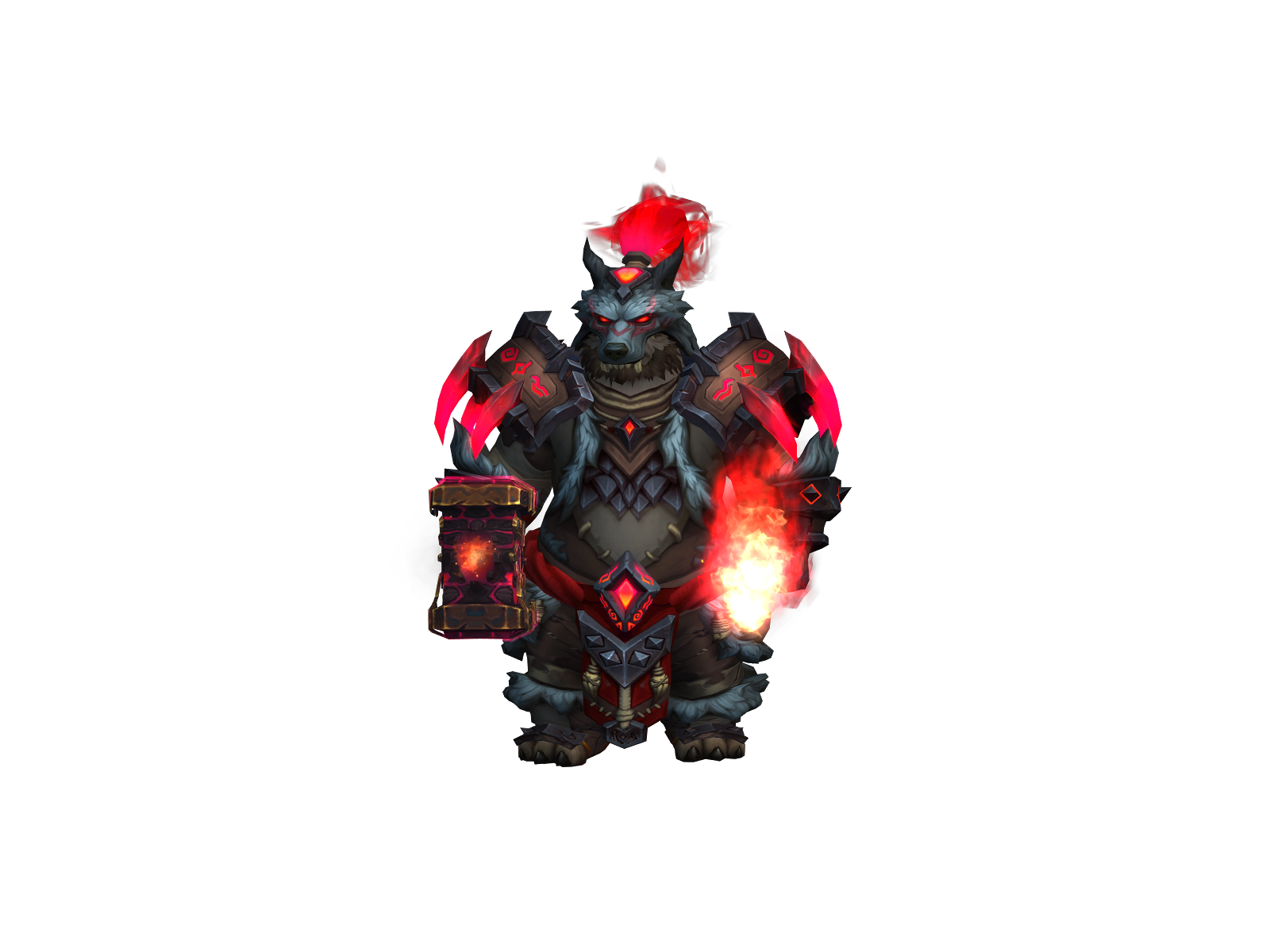 Wogasho 3D character render
