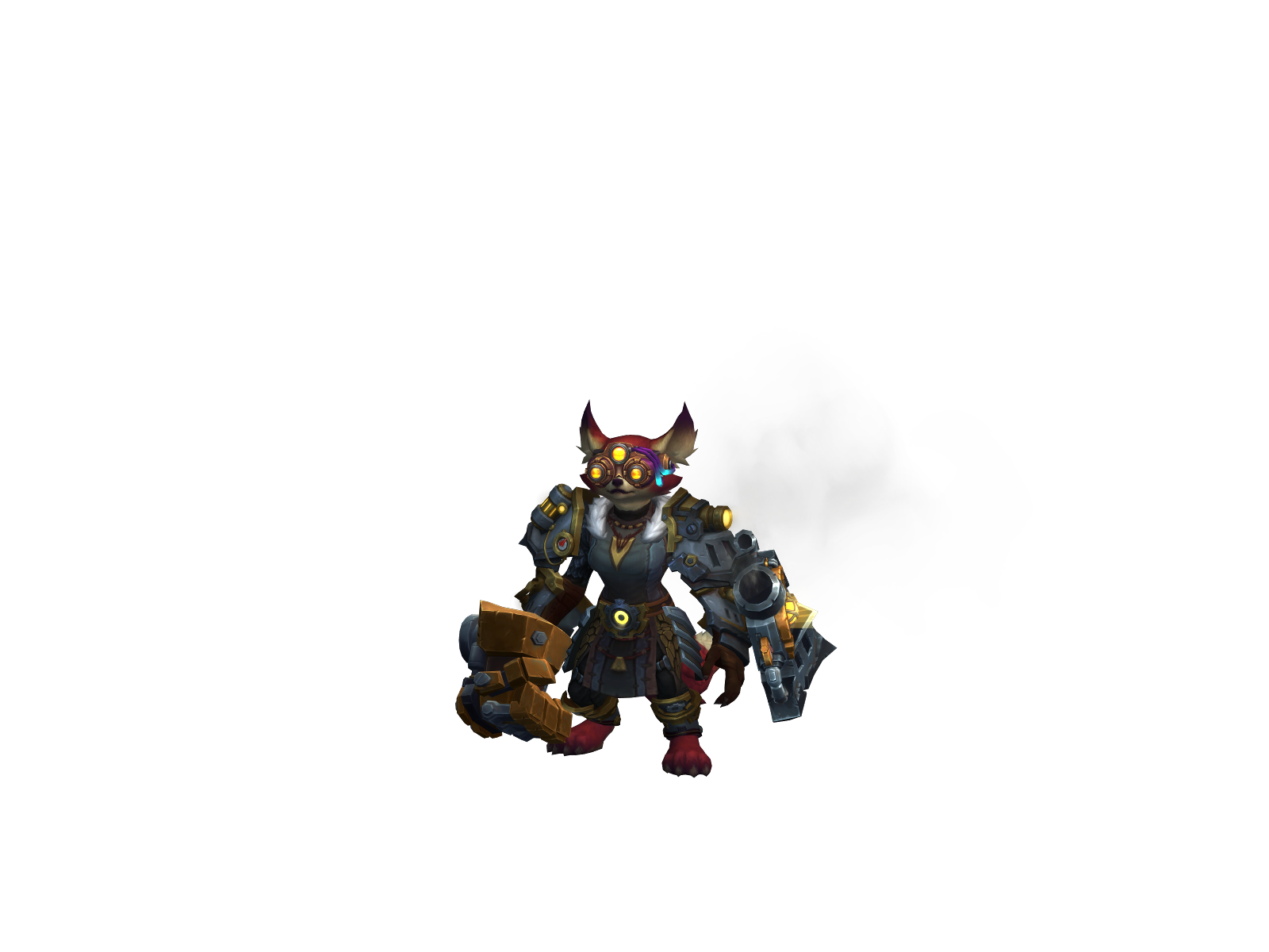 Mysura 3D character render