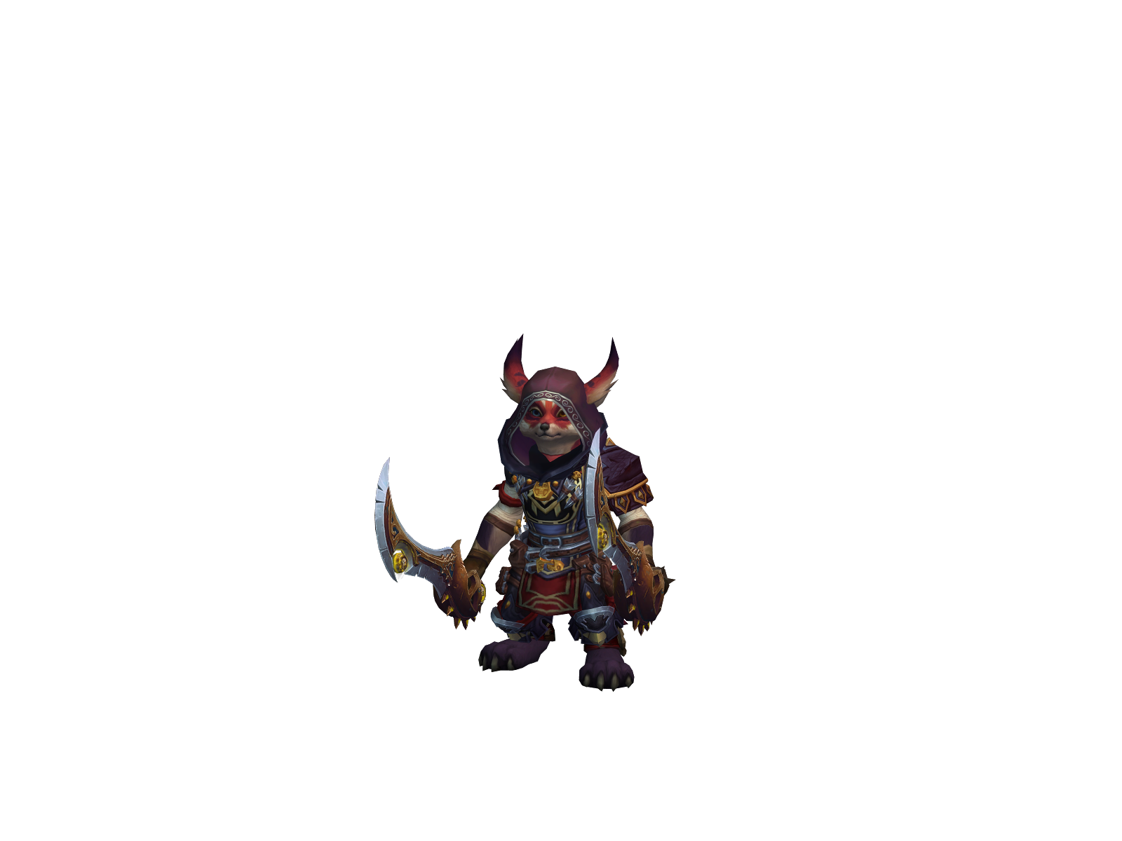 Rennyfox 3D character render