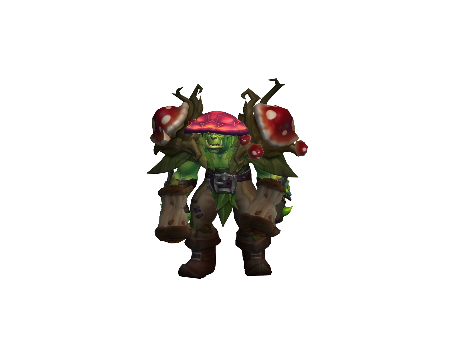 Groccoli 3D character render
