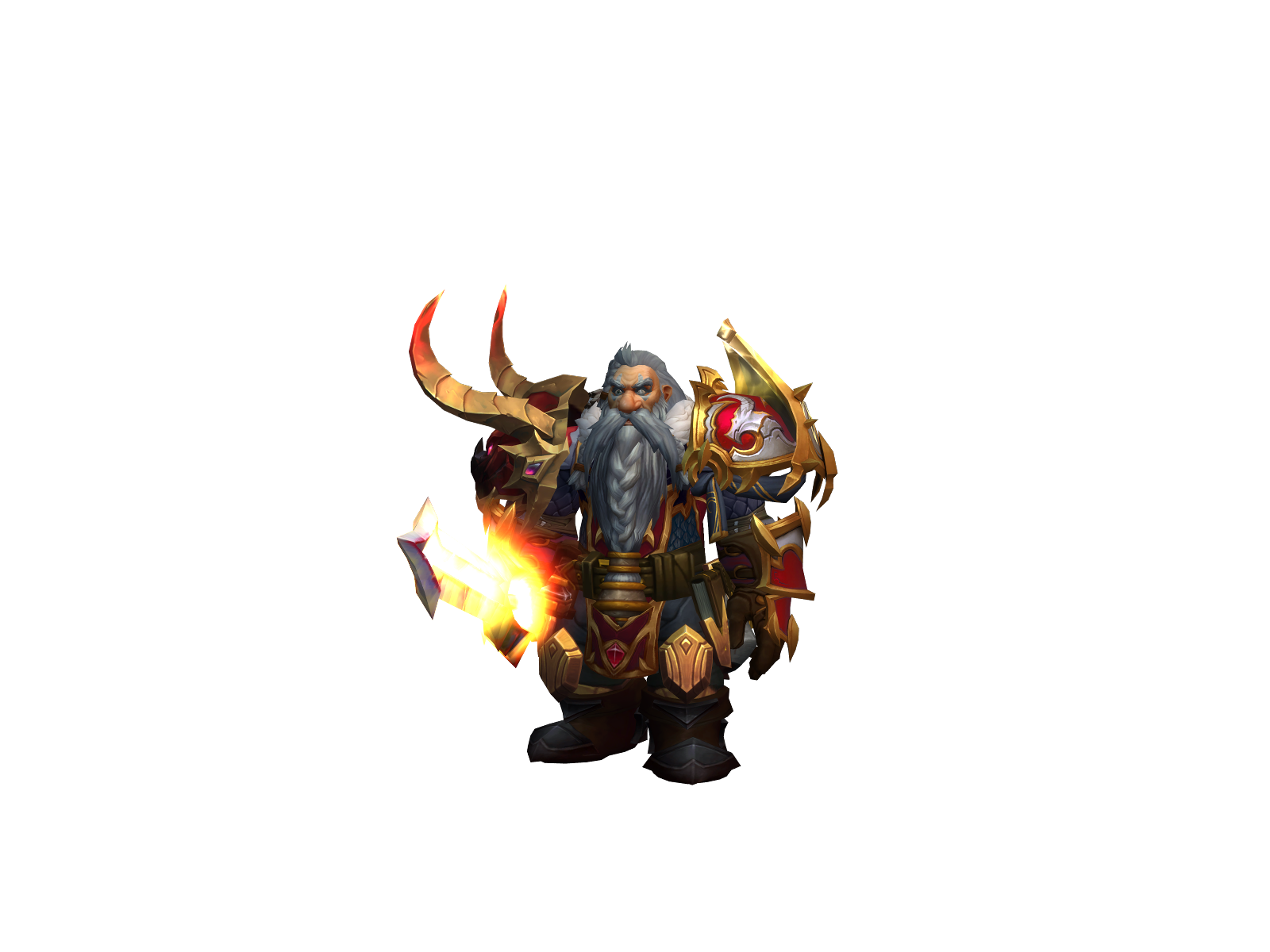 Grungnirr 3D character render