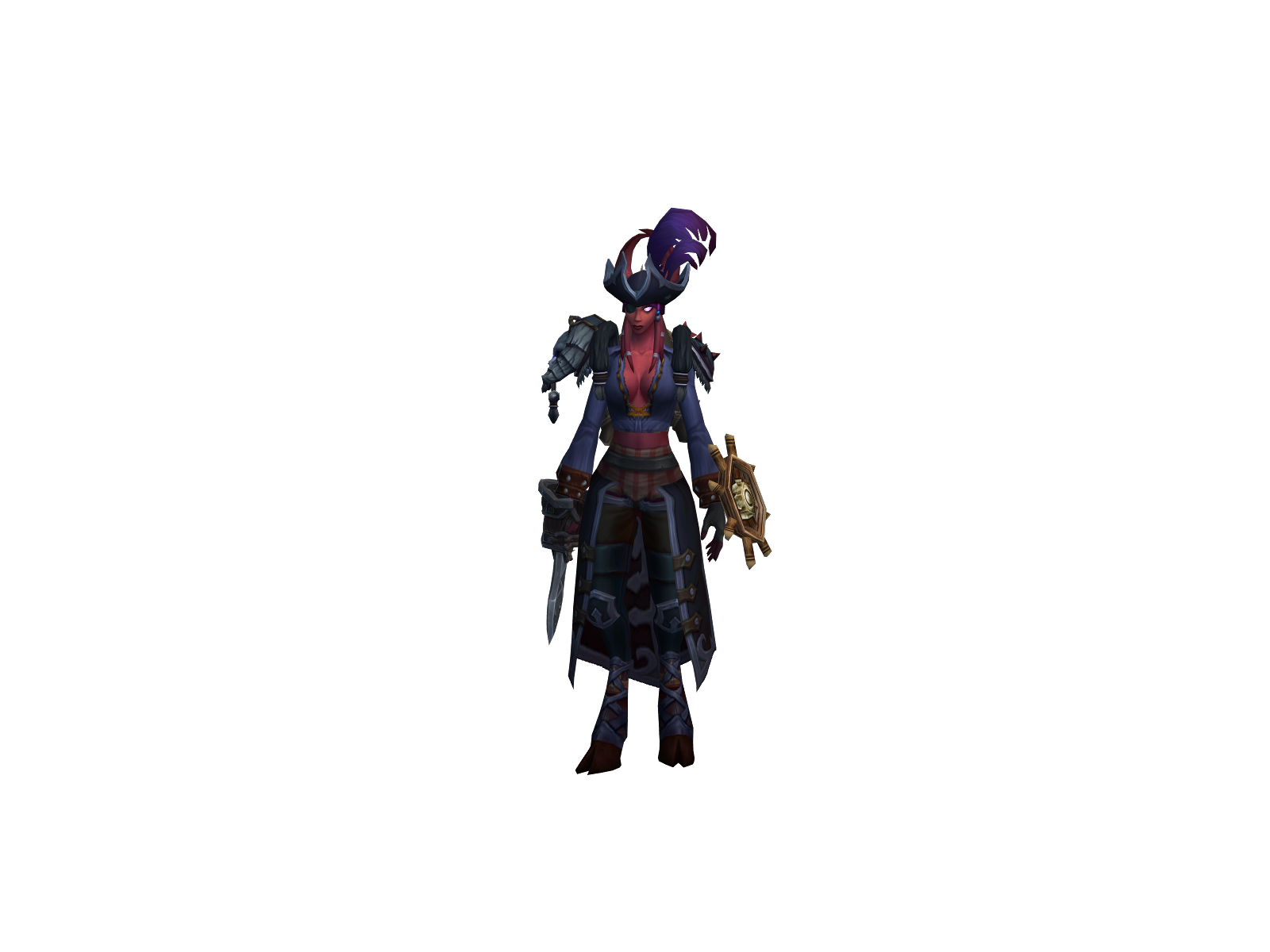 Flou 3D character render