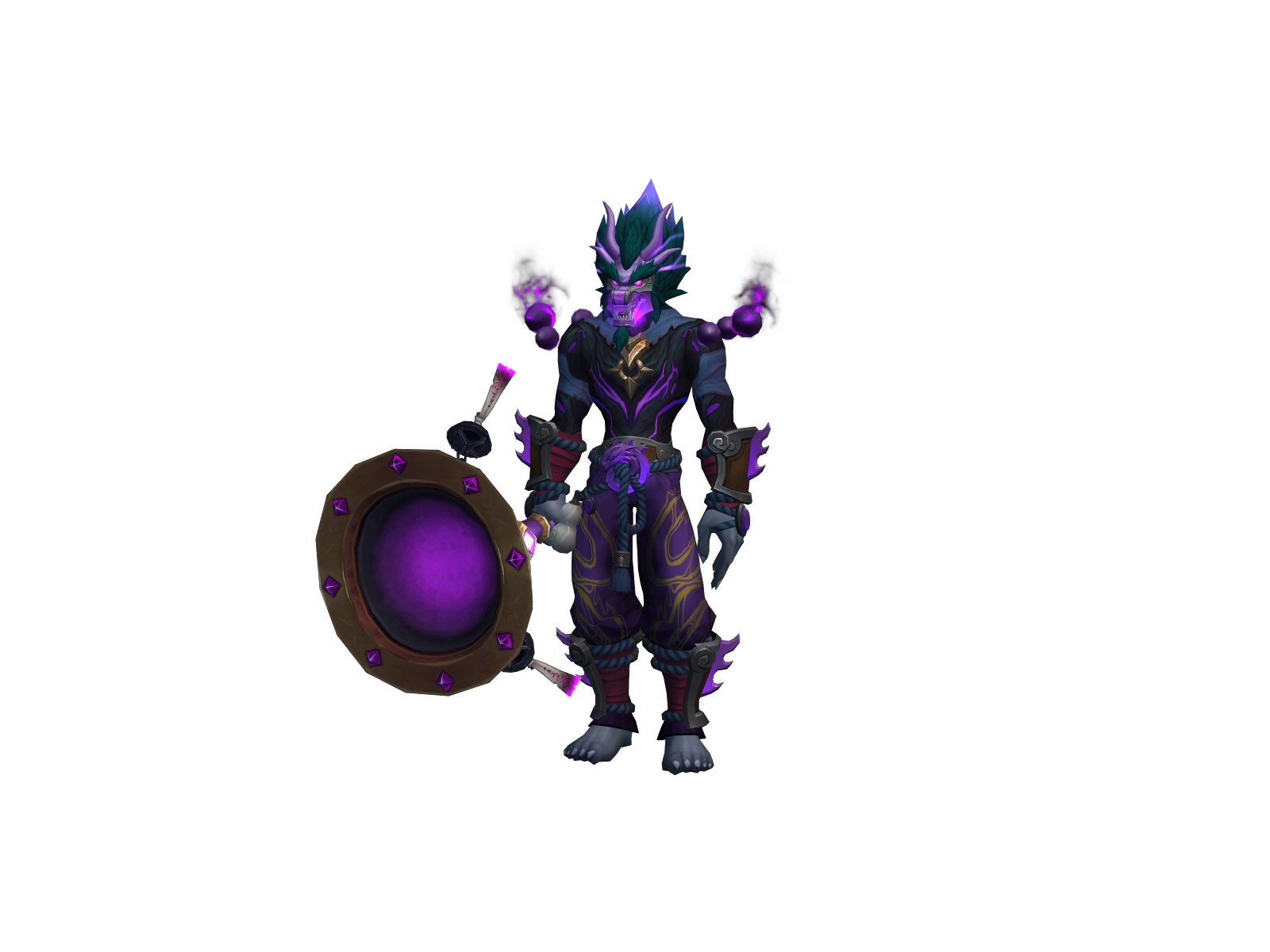 Equation 3D character render