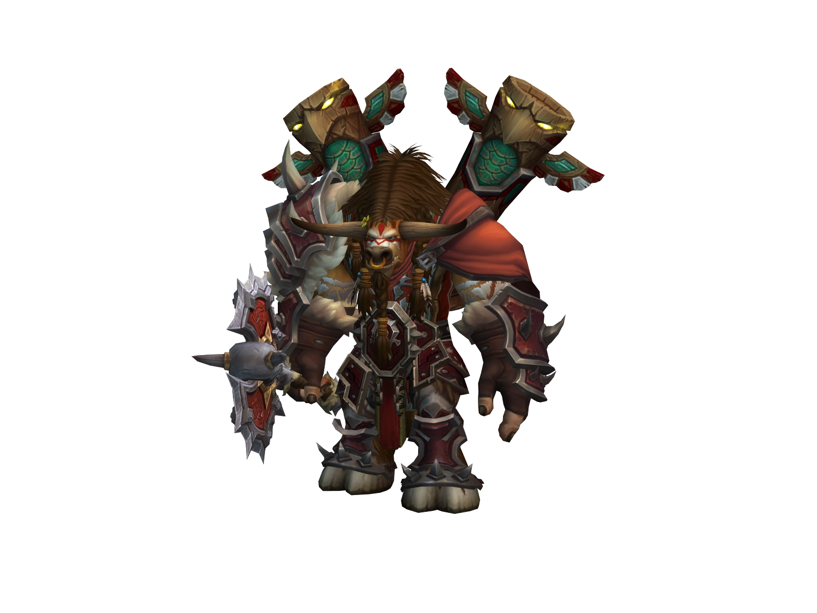 Hukaga 3D character render