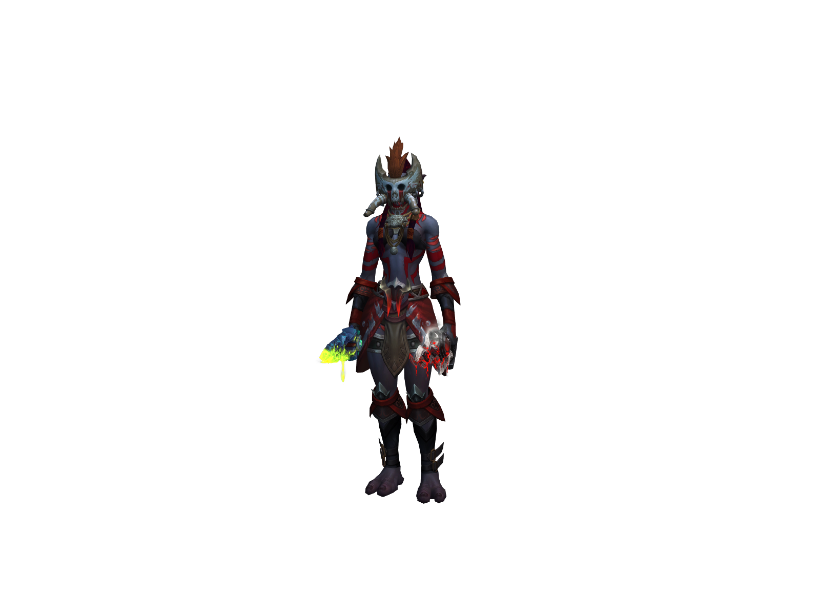Abruptdecay 3D character render
