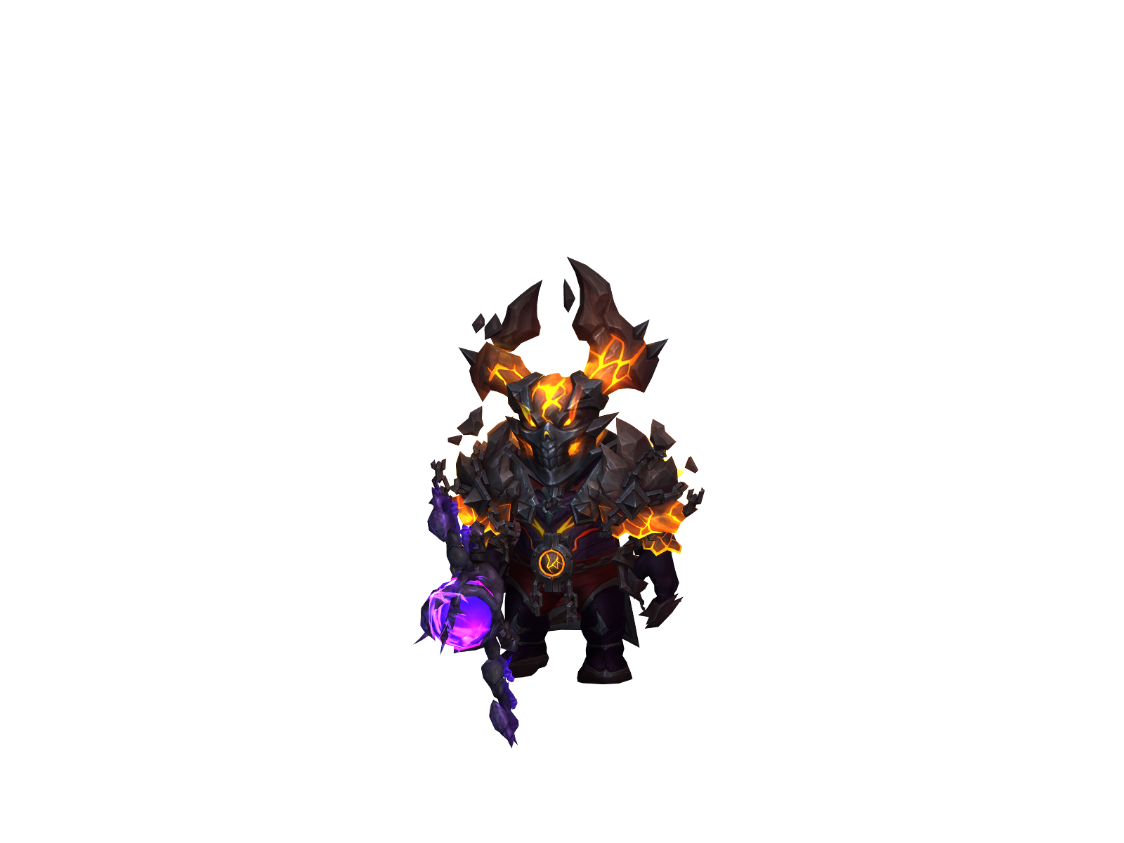 Sauronactual 3D character render